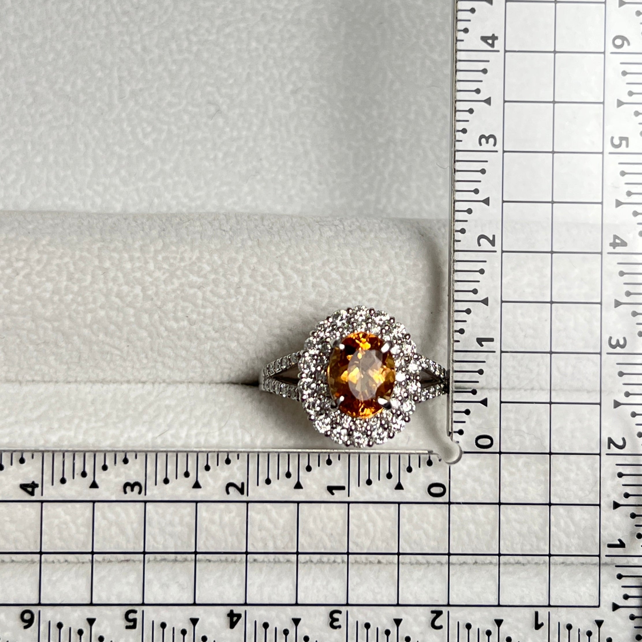 【GIA】〈一点物〉80:インペリアルトパーズリング(最短お届け対象)