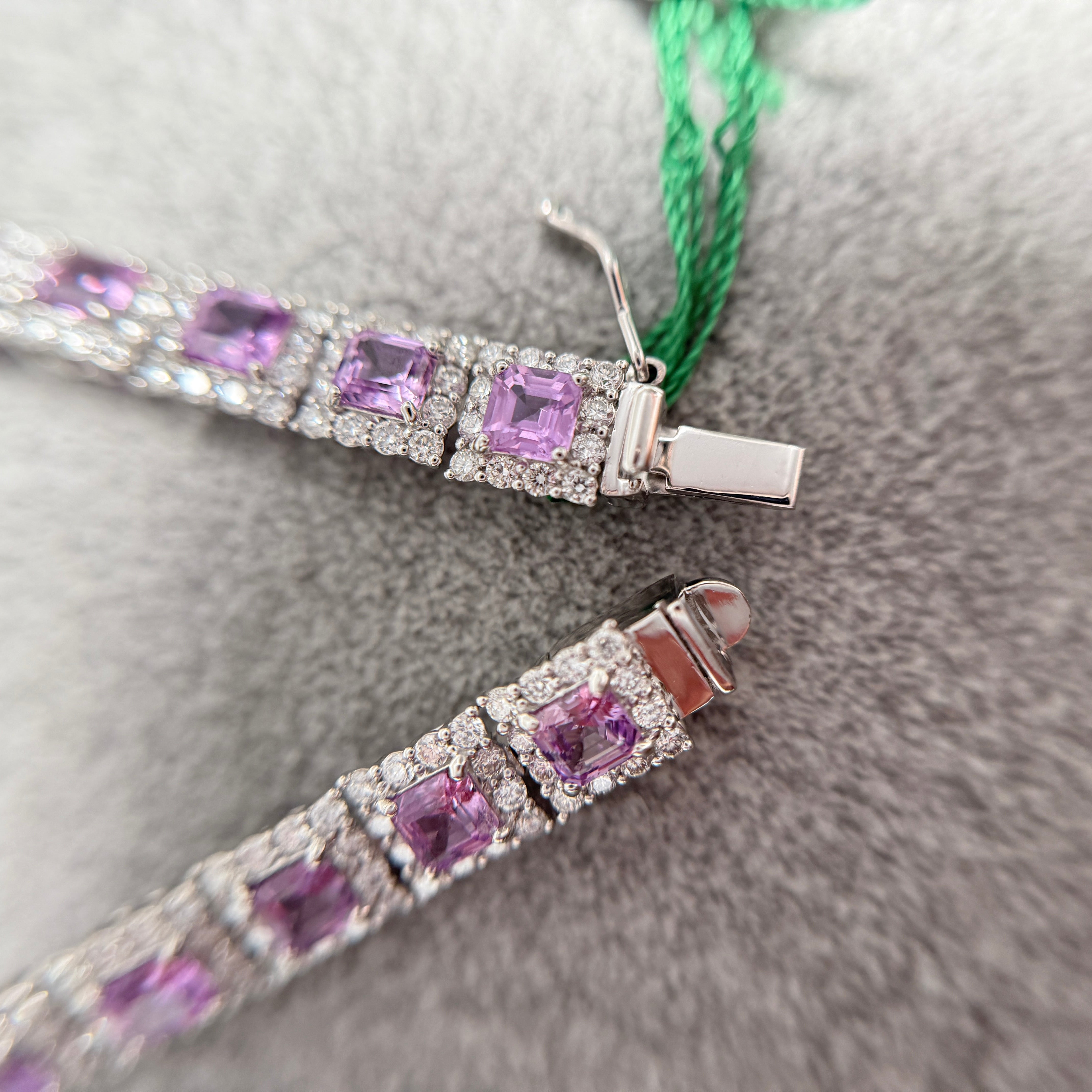 【GIA】〈一点物〉172:ノーヒートサファイアブレスレット