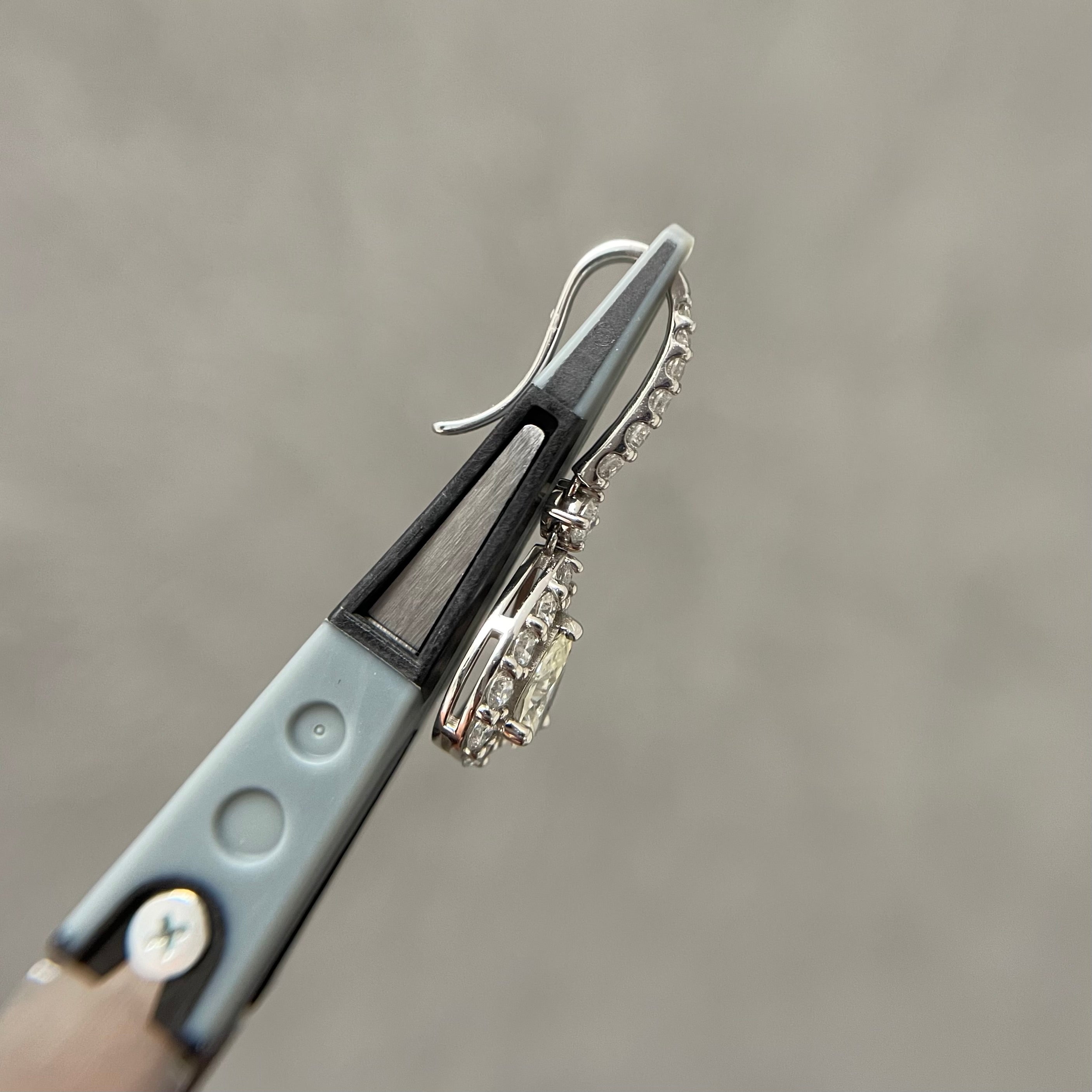 〈一点物〉42:ダイヤモンドピアス