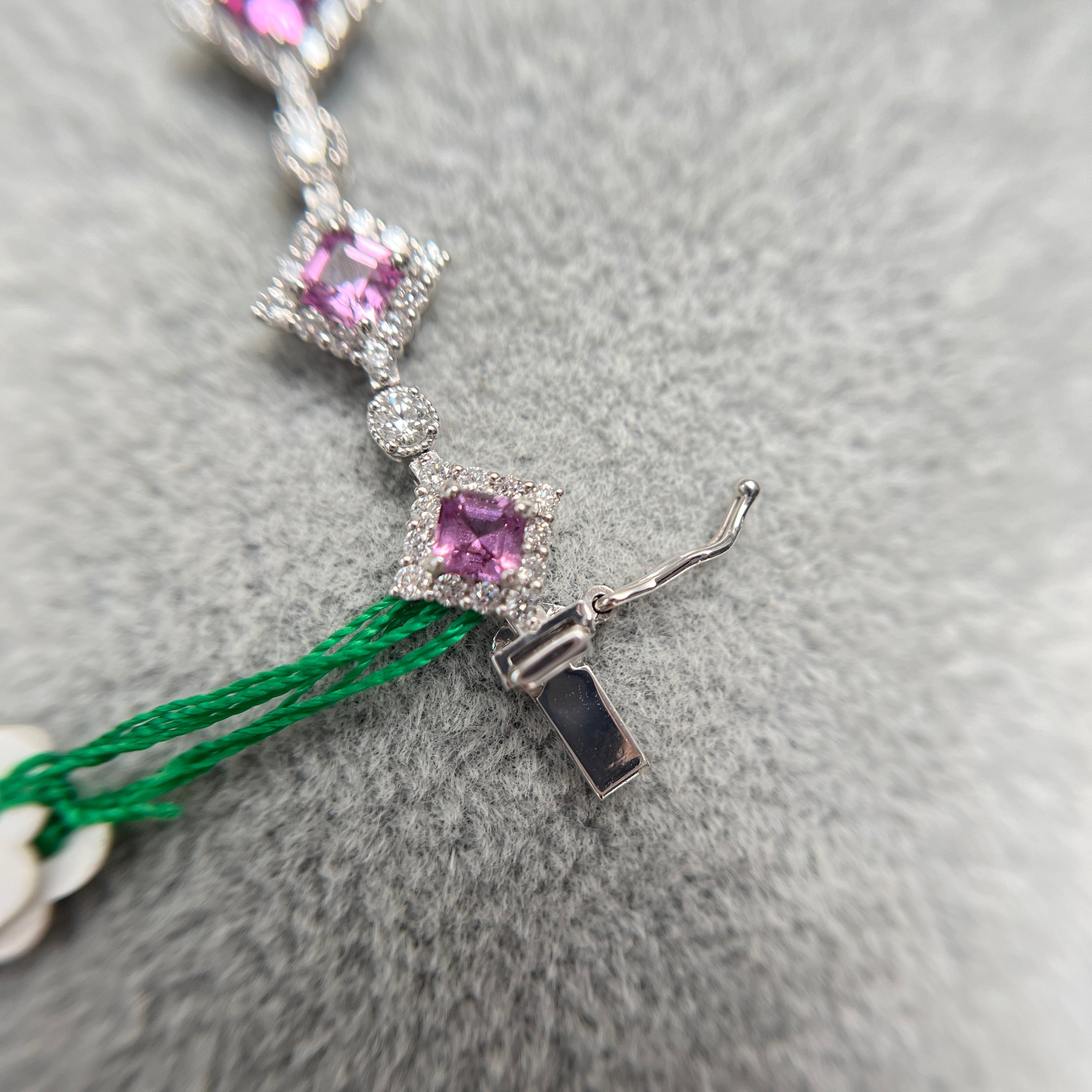 【GIA】〈一点物〉173:ノーヒートサファイアブレスレット