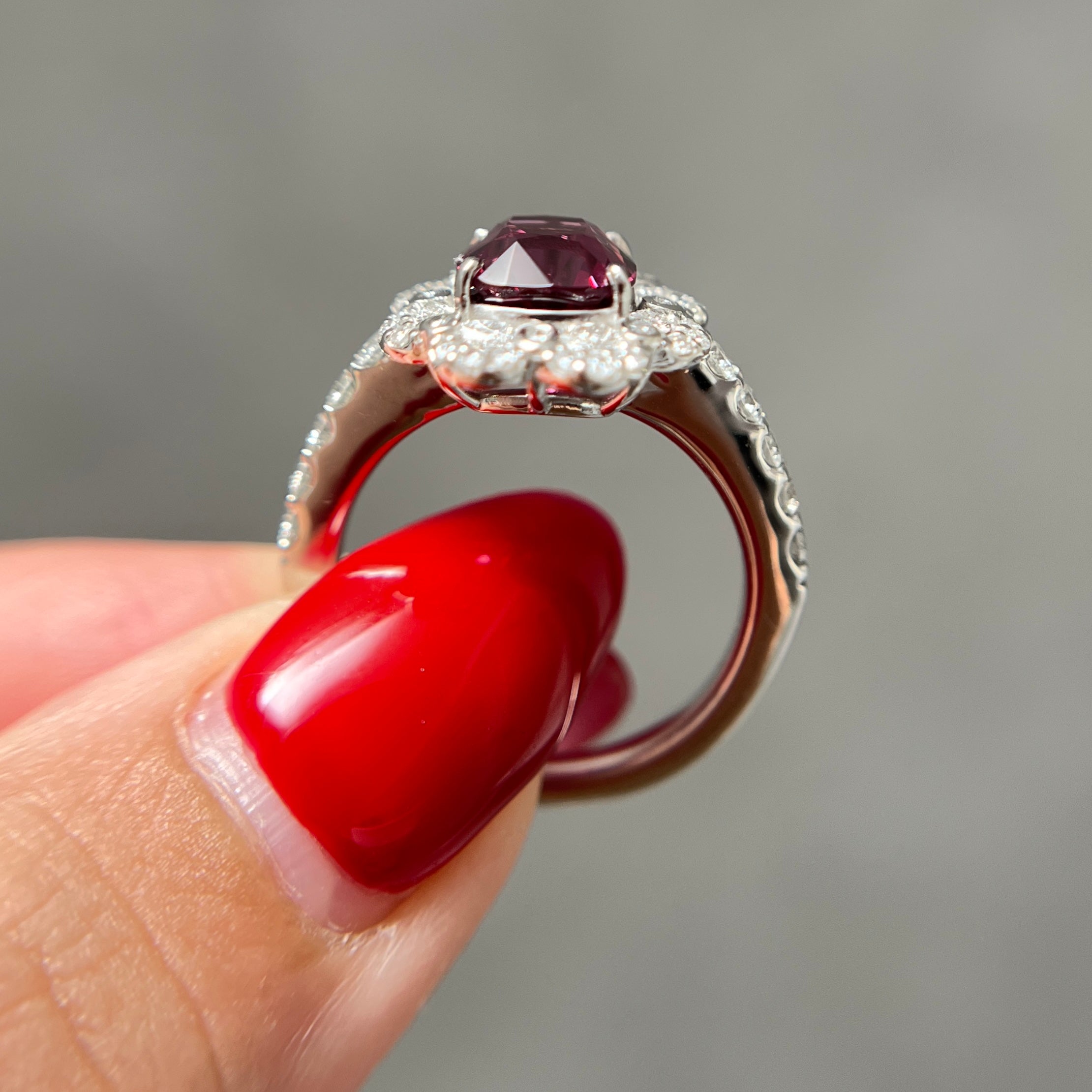 【GIA】〈一点物〉39:レッドスピネルリング(最短お届け対象)
