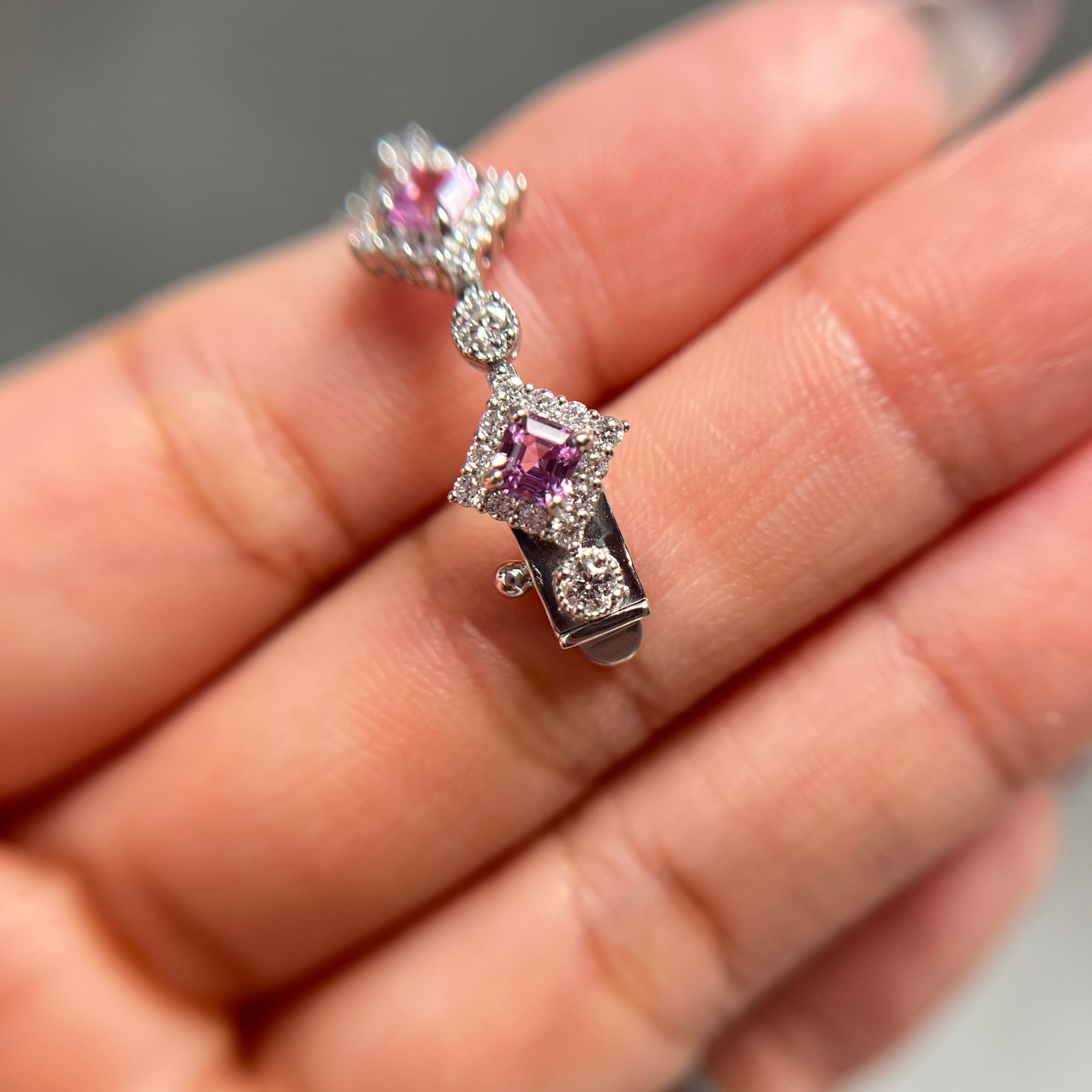 【GIA】〈一点物〉173:ノーヒートサファイアブレスレット