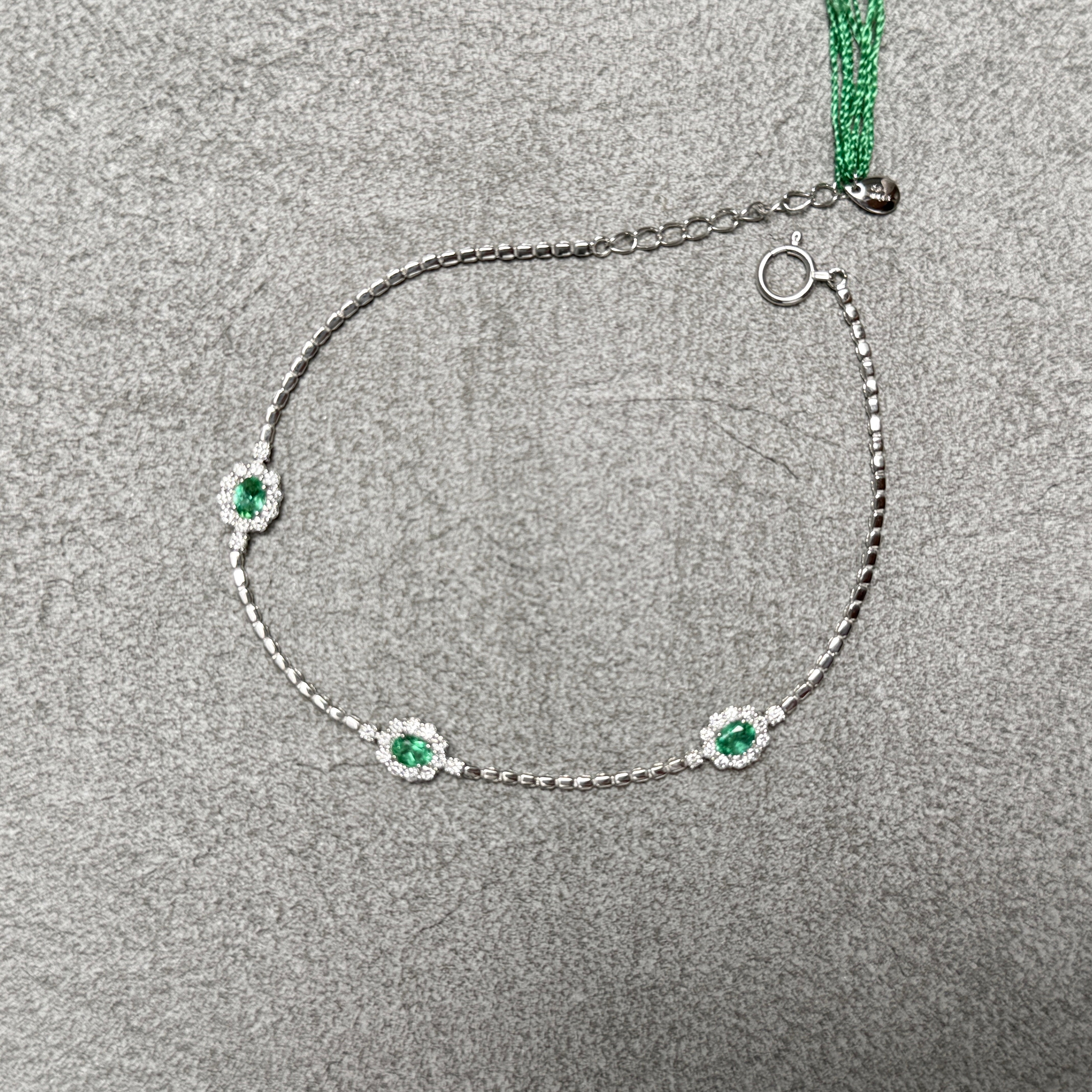 【GIA】〈一点物〉171:ブラジル産パライバトルマリンブレスレット