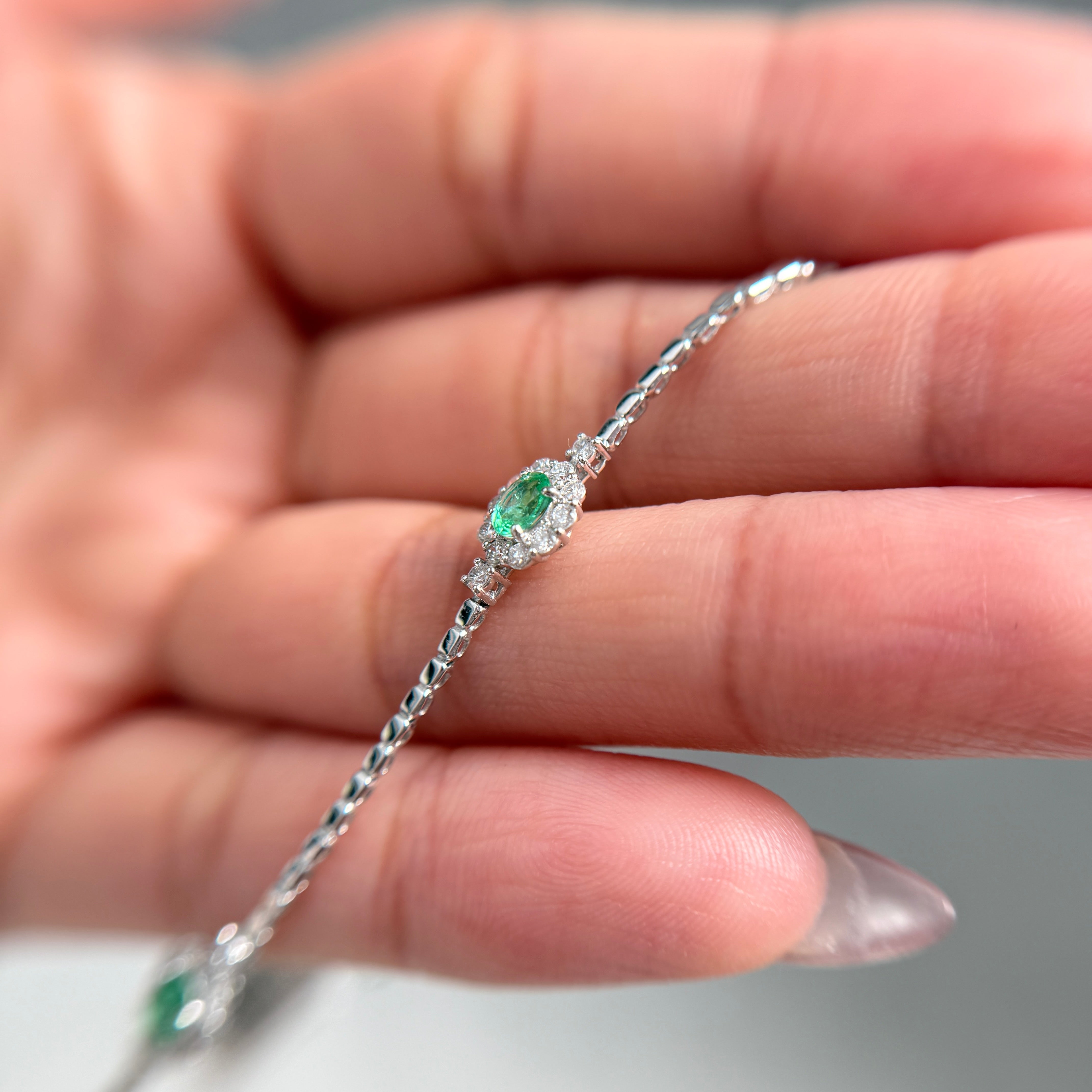 【GIA】〈一点物〉171:ブラジル産パライバトルマリンブレスレット