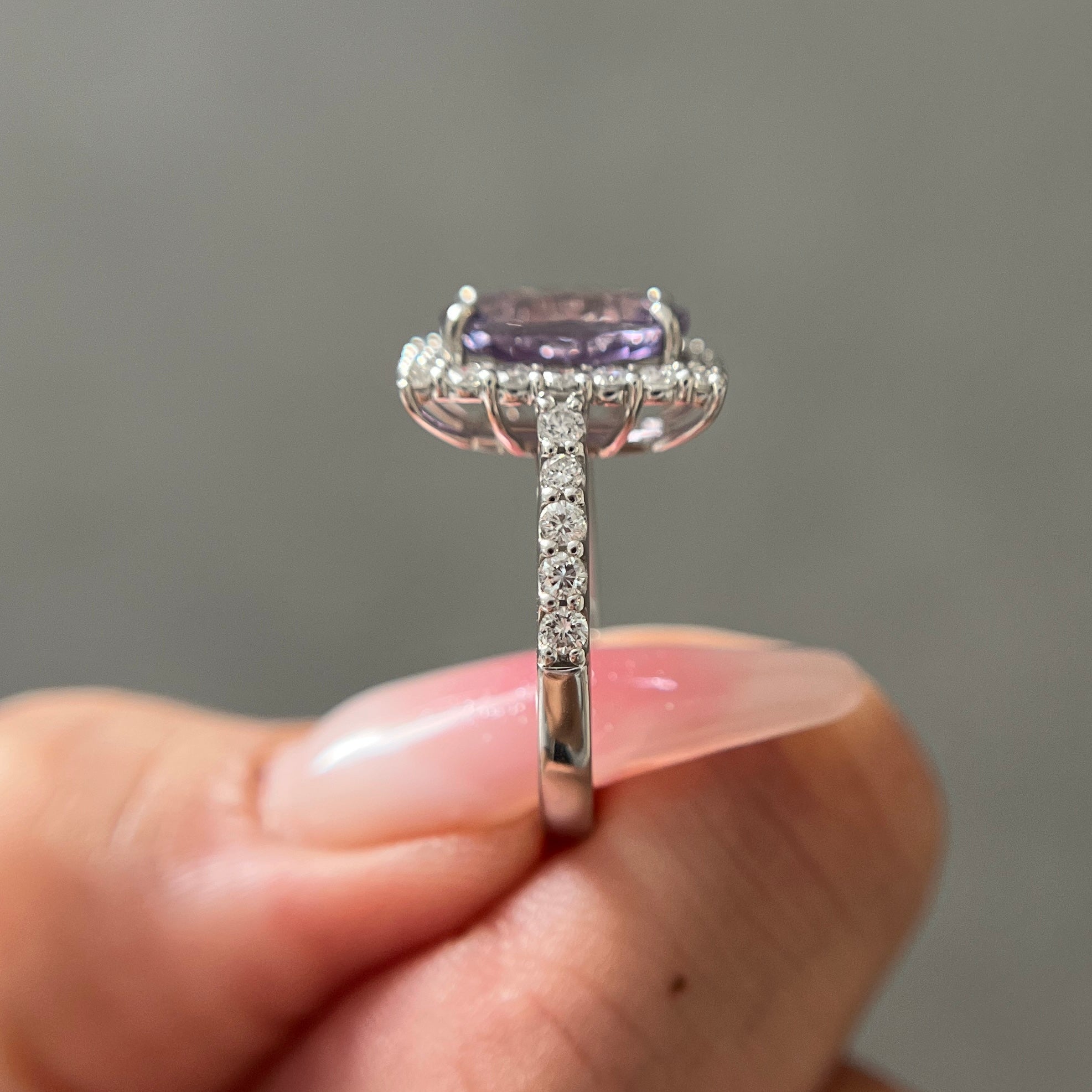 20:【GIA】ノーヒートパープルサファイア リング