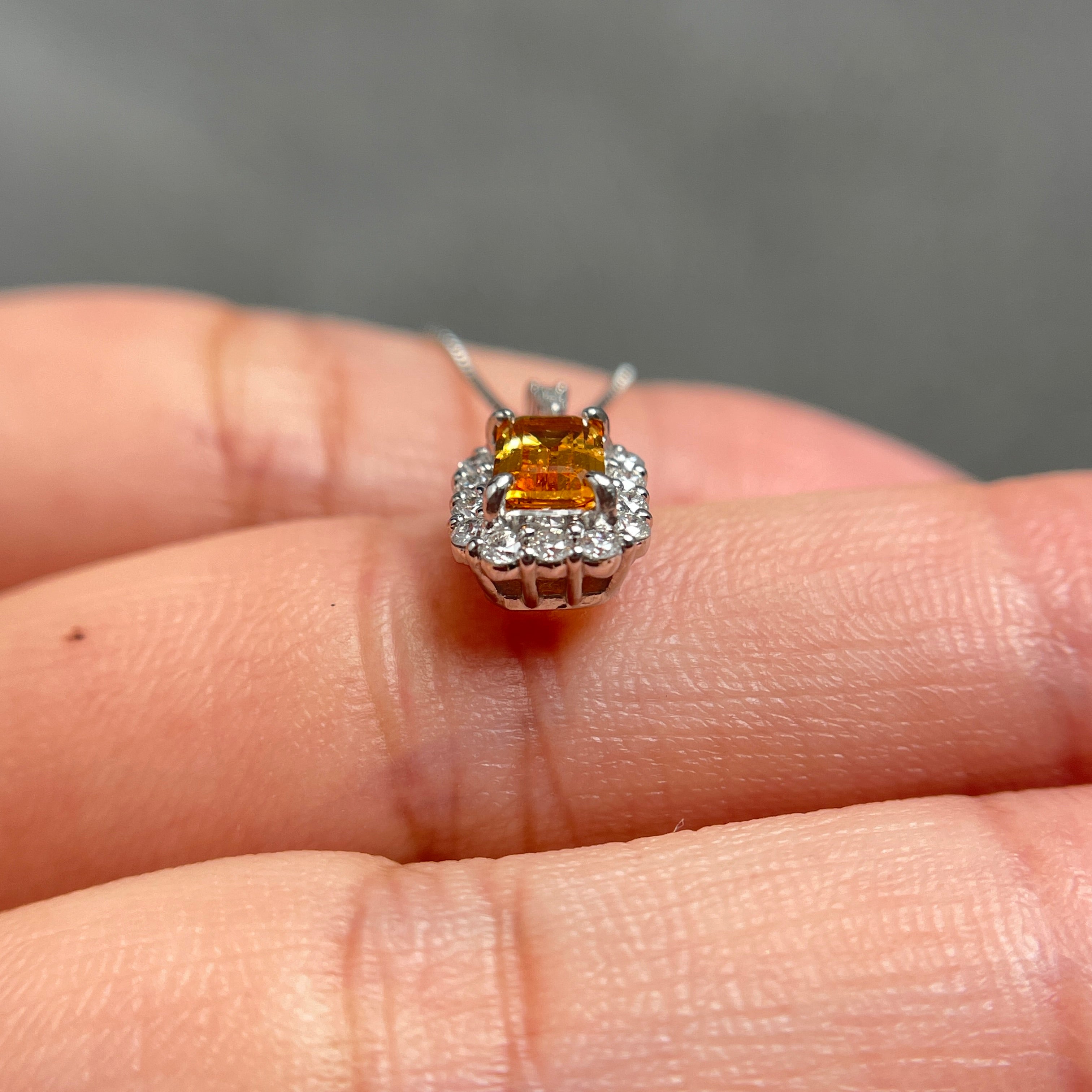 〈一点物〉158:スペサルティンガーネットネックレス