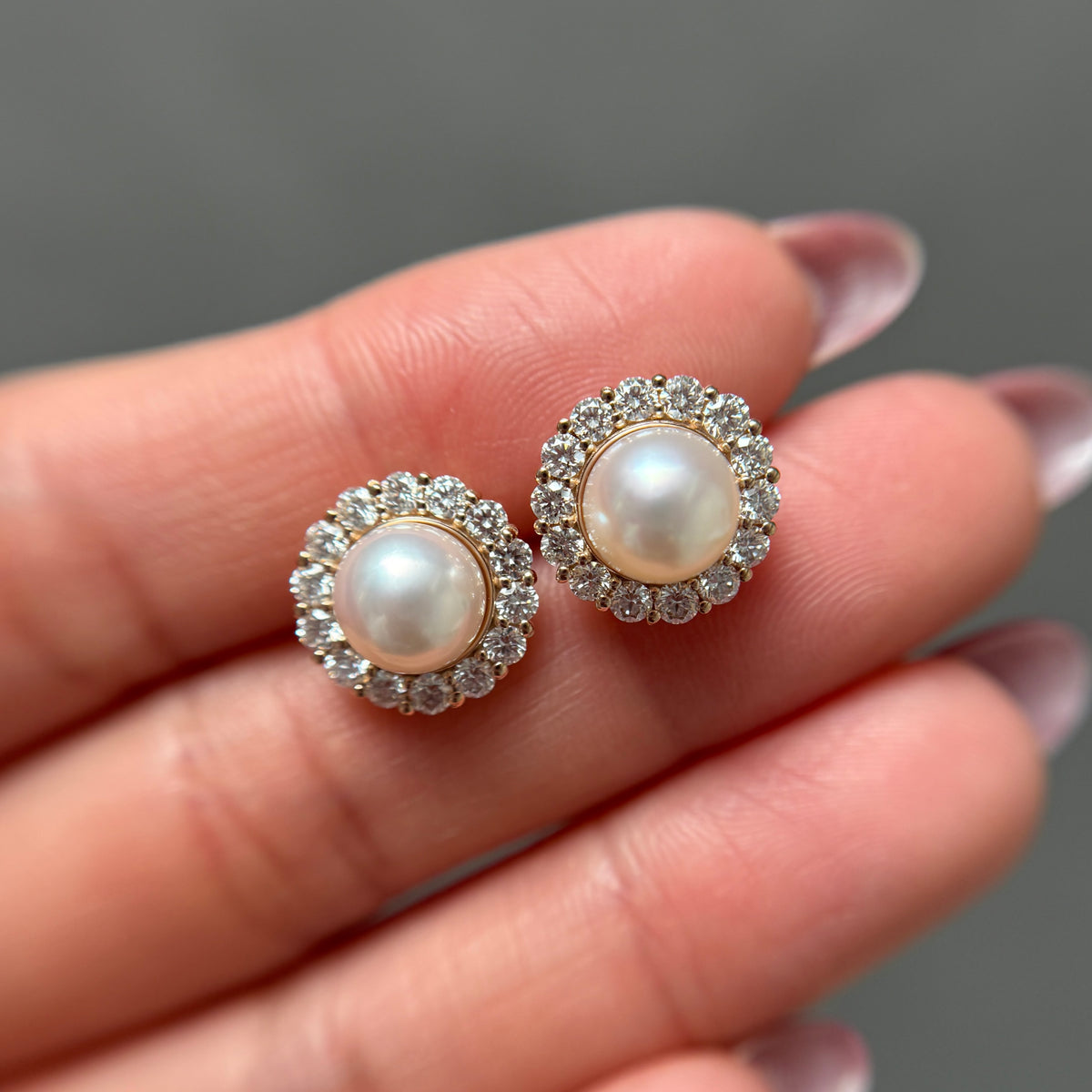 【アコヤ7〜7.5mm】テリテリピアス