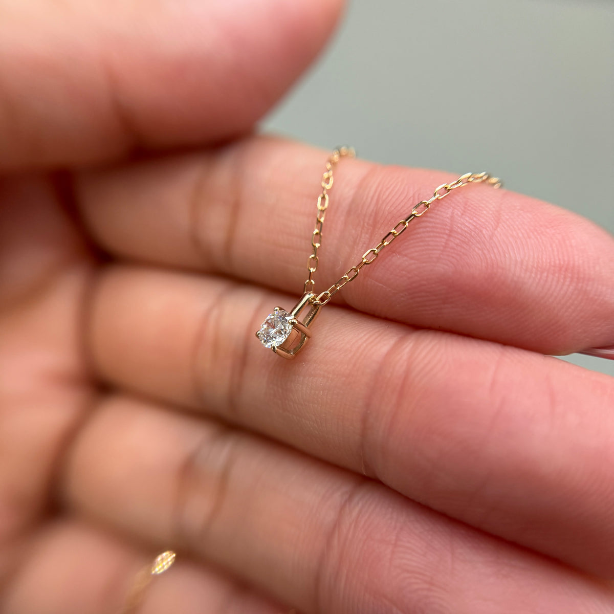 【F/VS/3EX】【GIA】0.2ct一粒ダイヤネックレス