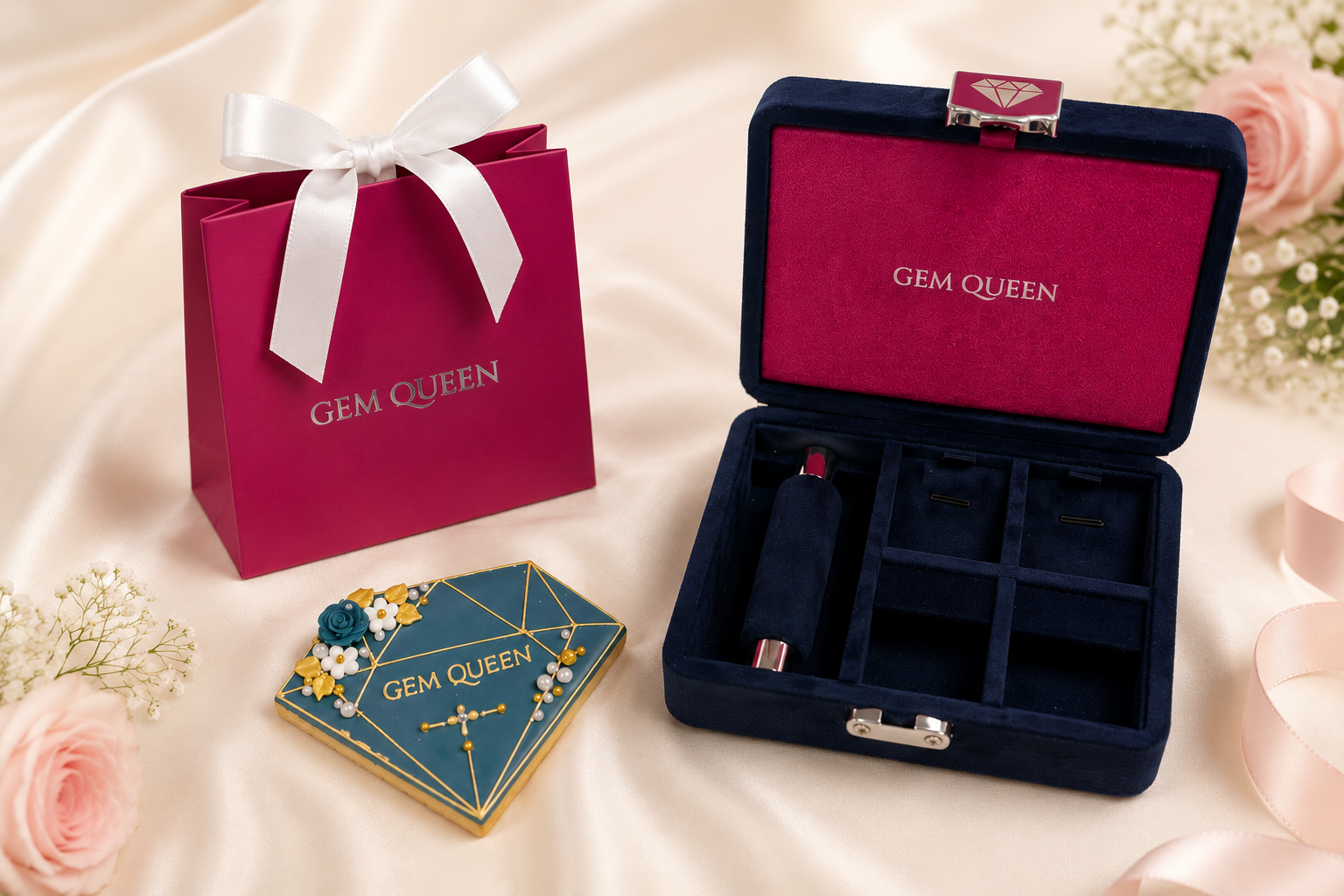 GEM QUEENオリジナルジュエリーBOX