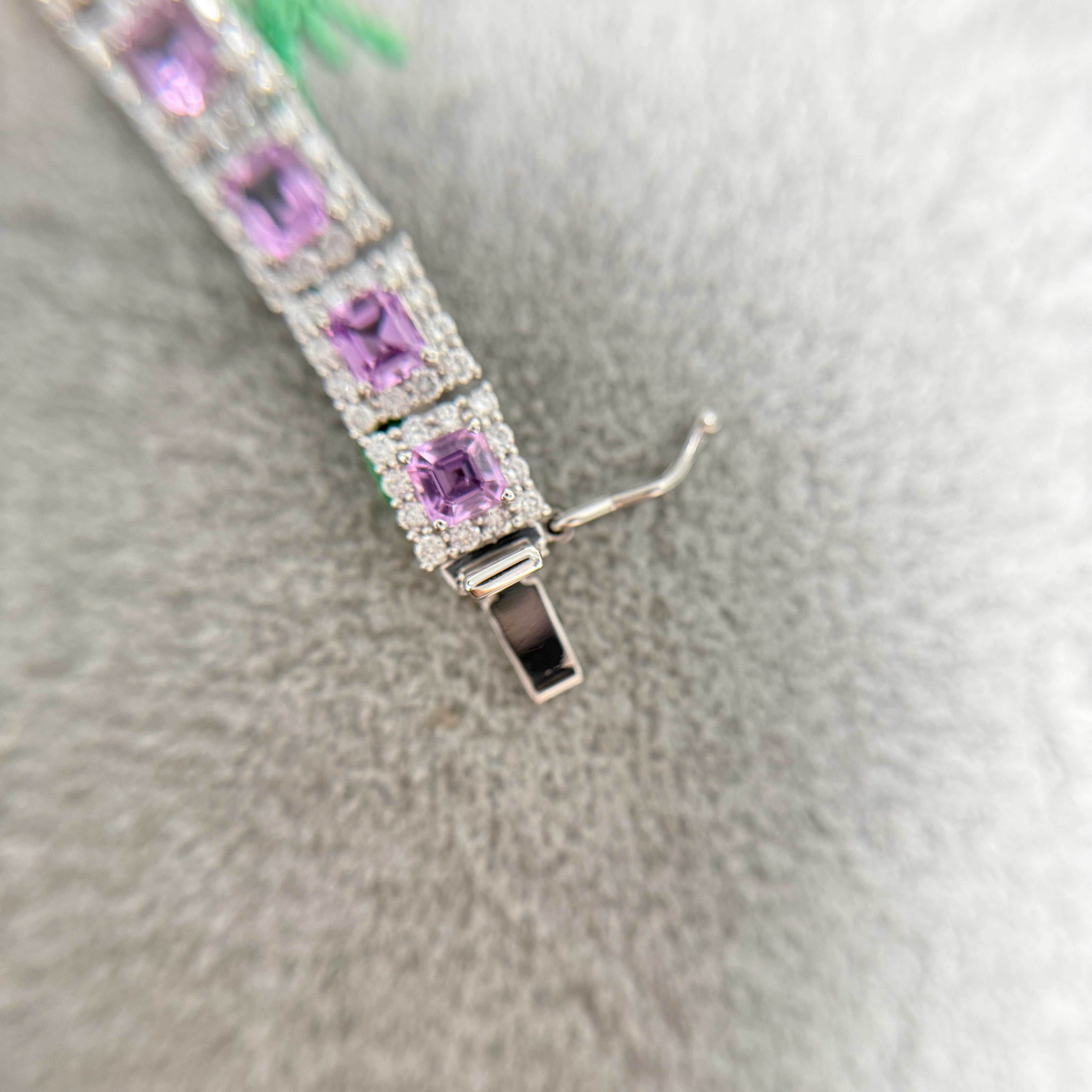 【GIA】〈一点物〉172：ノーヒートサファイアブレスレット
