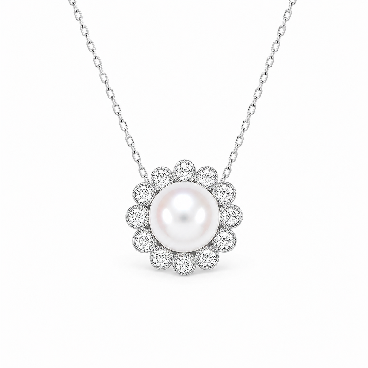 【アコヤ8ｰ8.5mm】サンサンネックレス