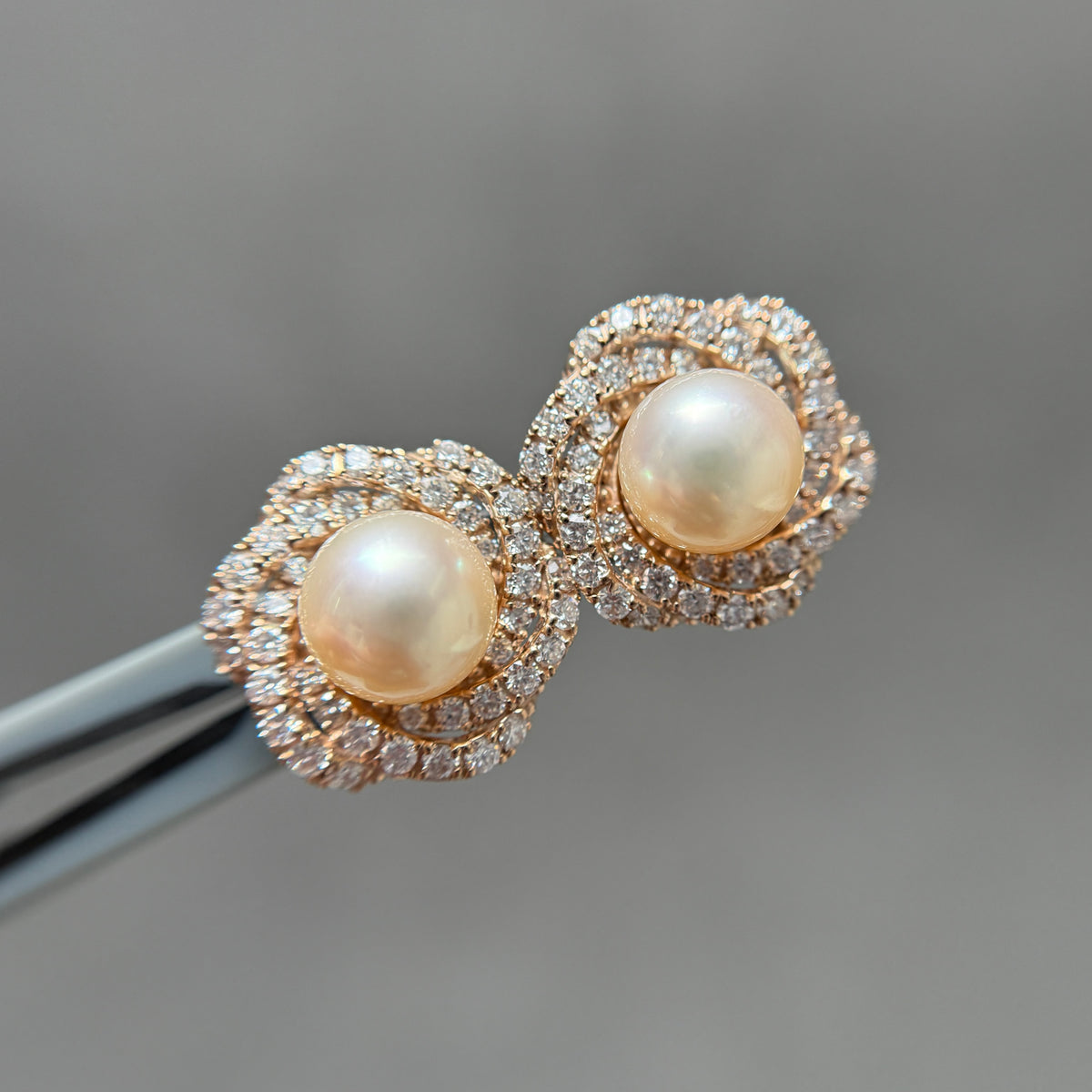 【アコヤ9ｰ9.5mm】ロゼネックレス