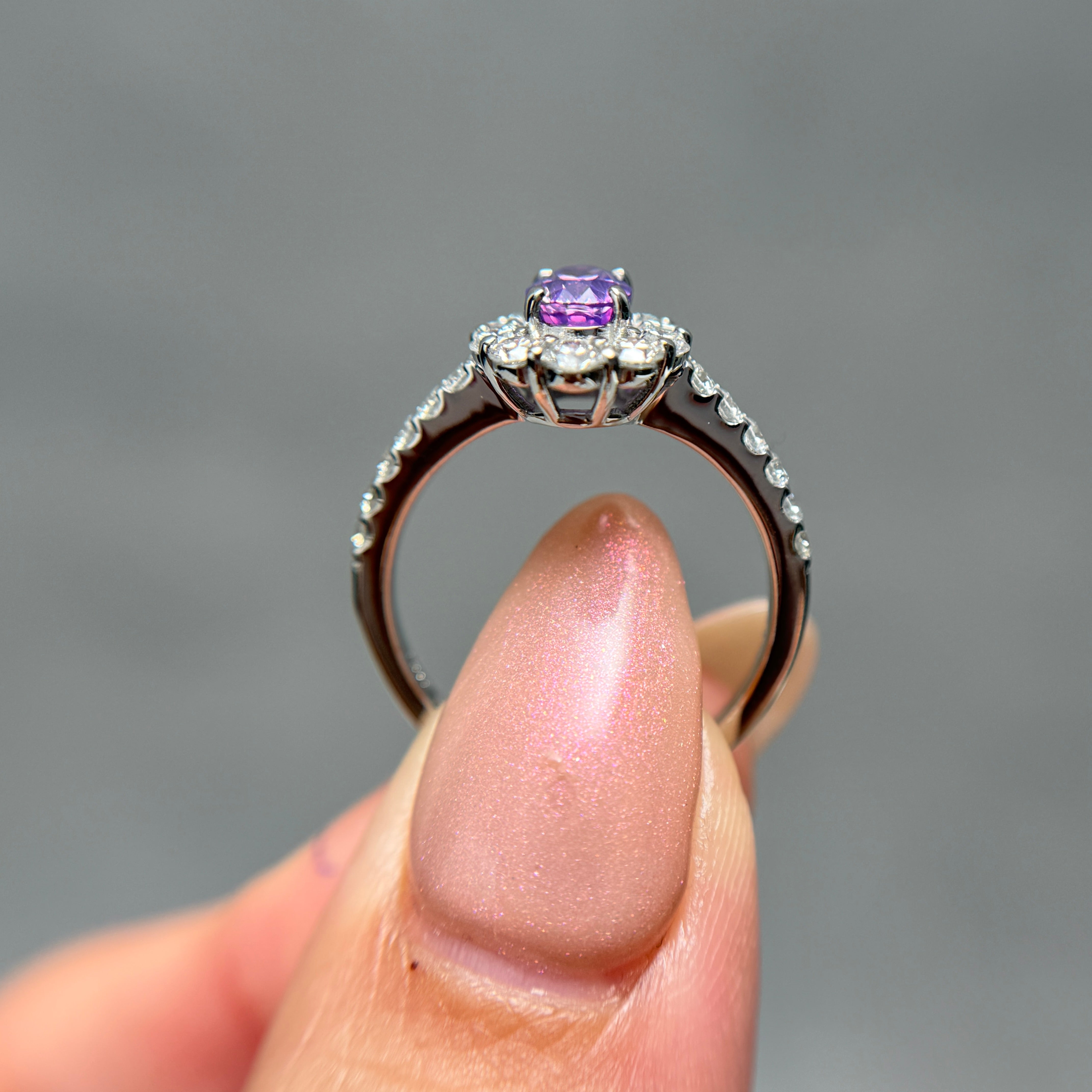 【GIA】〈一点物〉6：スリランカ産ノーヒートサファイアリング（最短お届け対象）