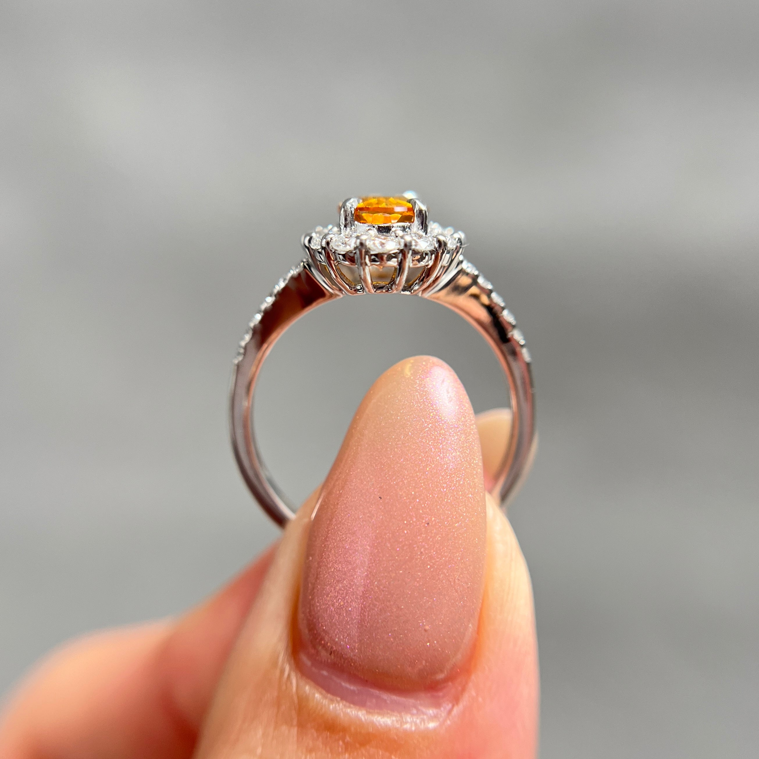 【GIA】〈一点物〉79：インペリアルトパーズリング（最短お届け対象）