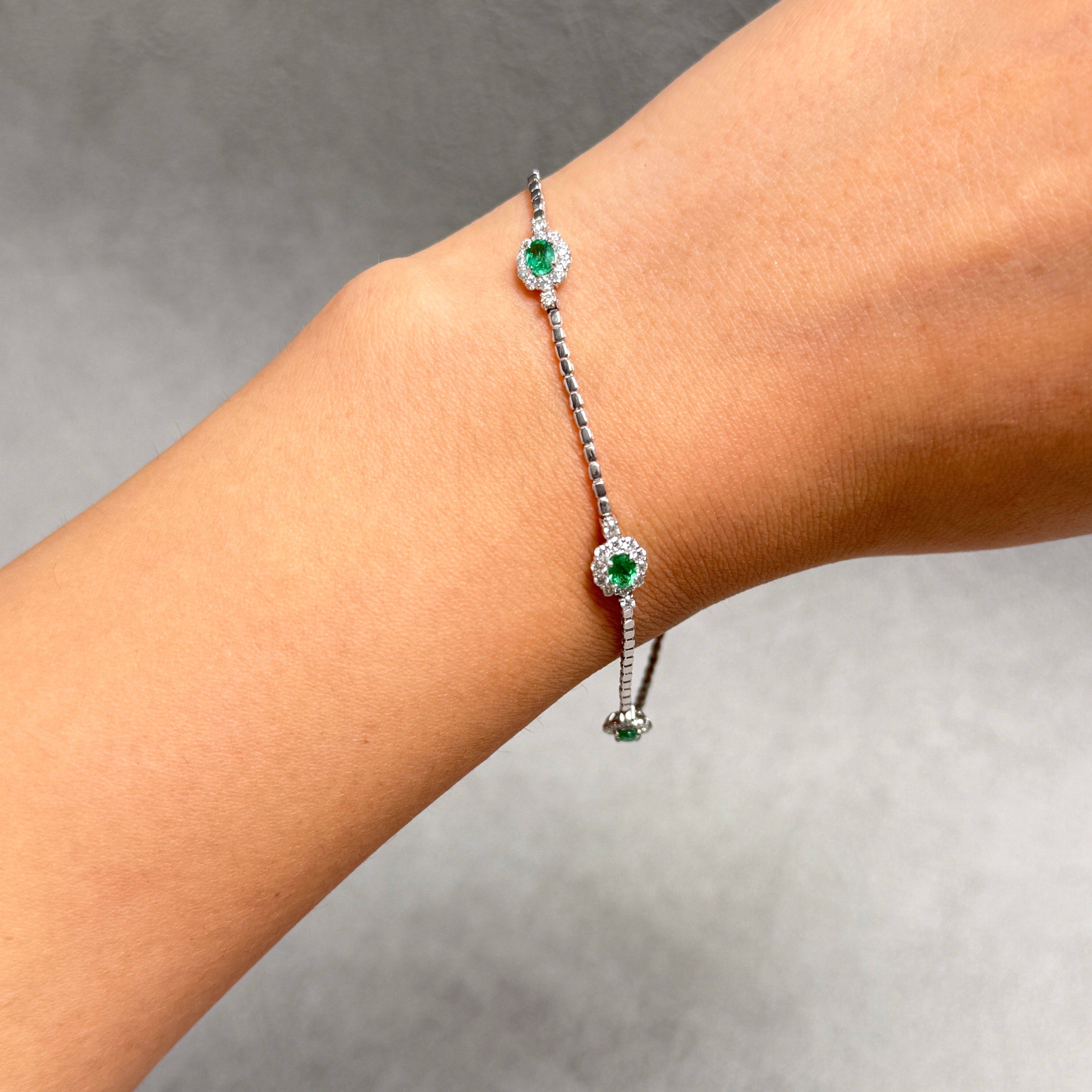 【GIA】〈一点物〉171：ブラジル産パライバトルマリンブレスレット