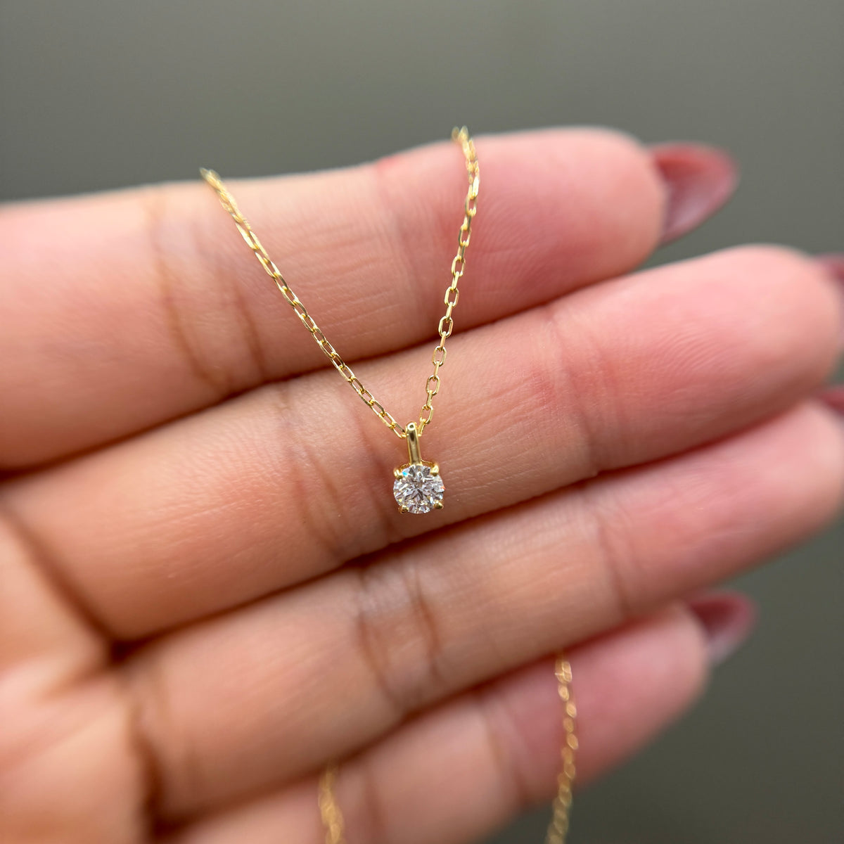【F/VS/3EX】【GIA】0.2ct一粒ダイヤネックレス
