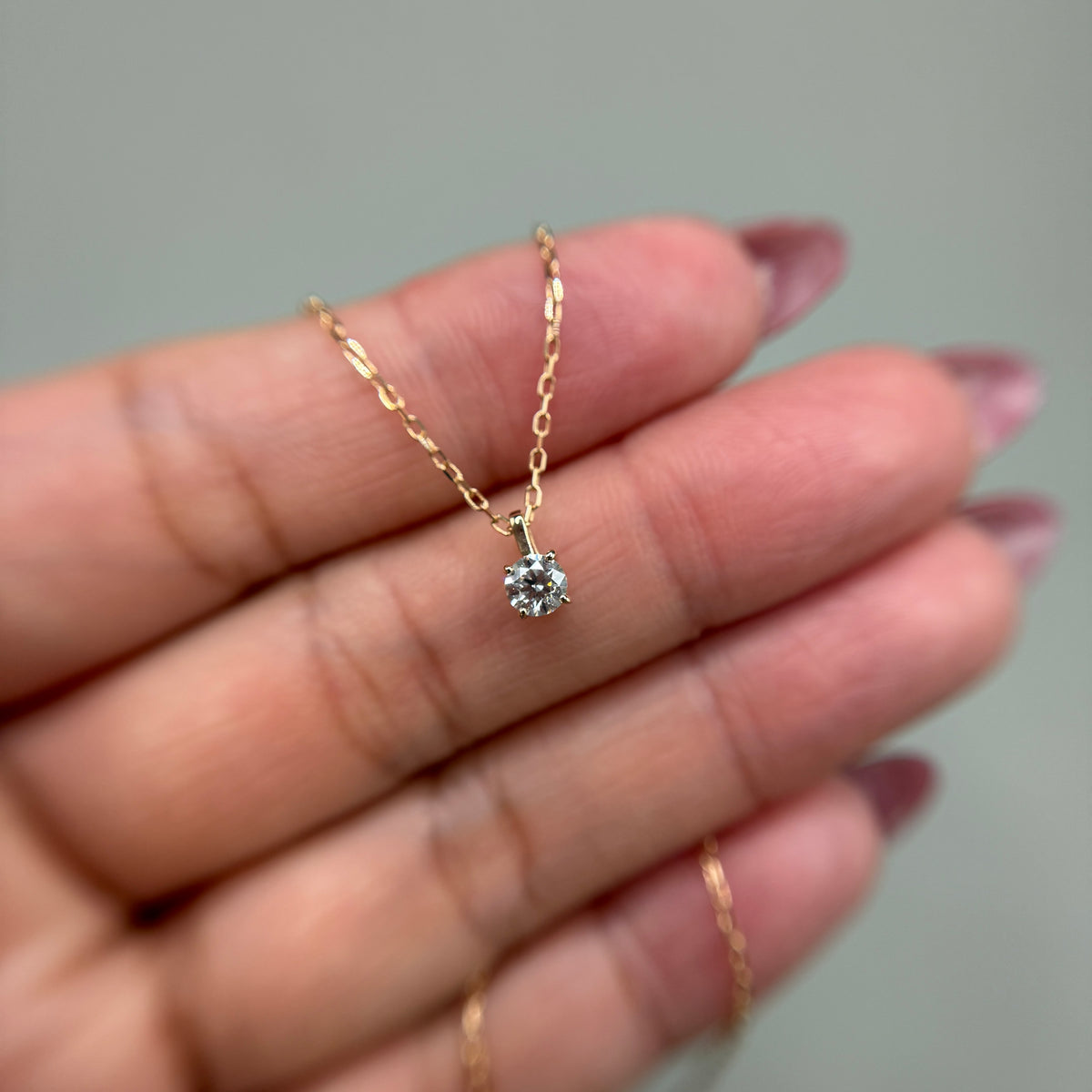 【F/VS/3EX】【GIA】0.2ct一粒ダイヤネックレス