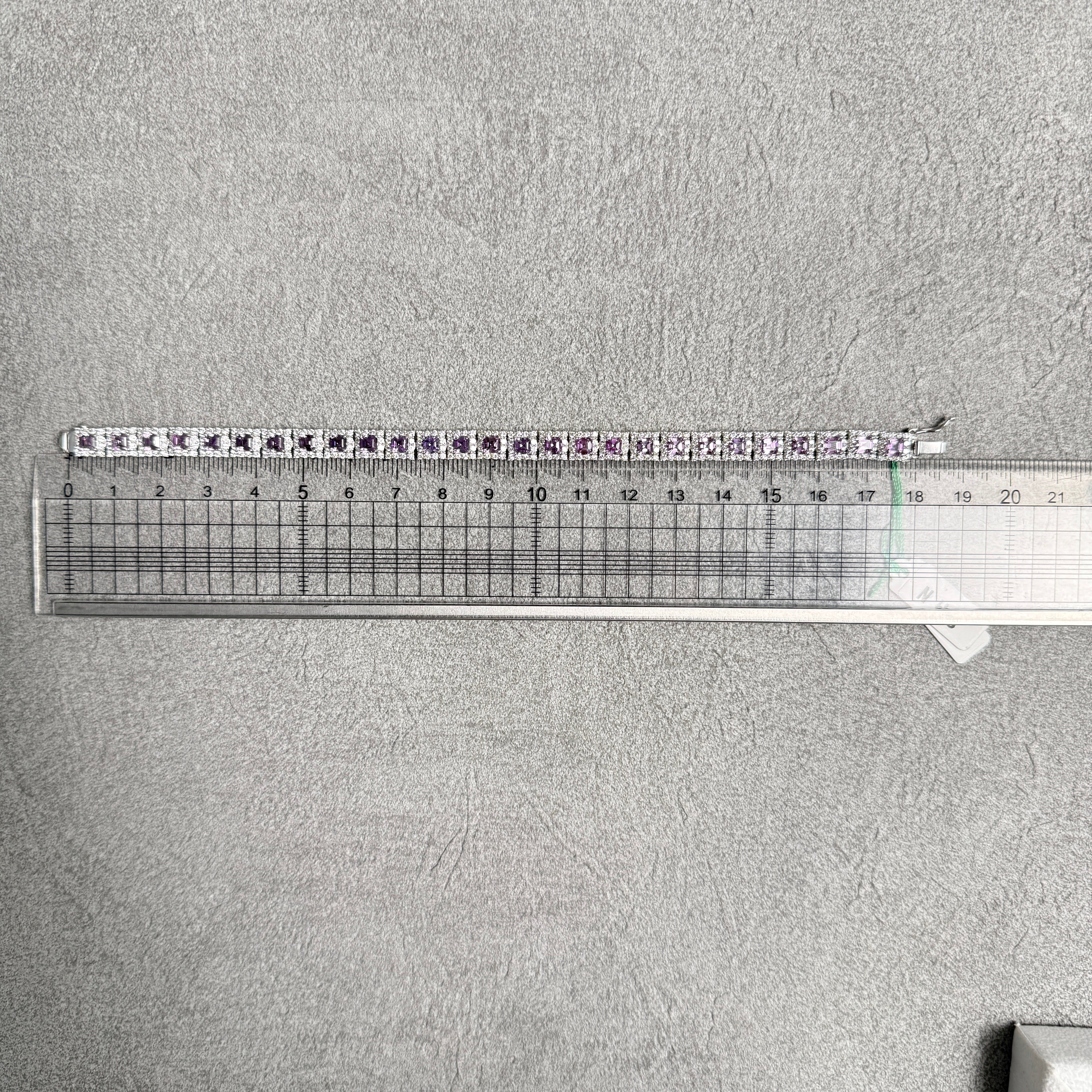 【GIA】〈一点物〉172：ノーヒートサファイアブレスレット