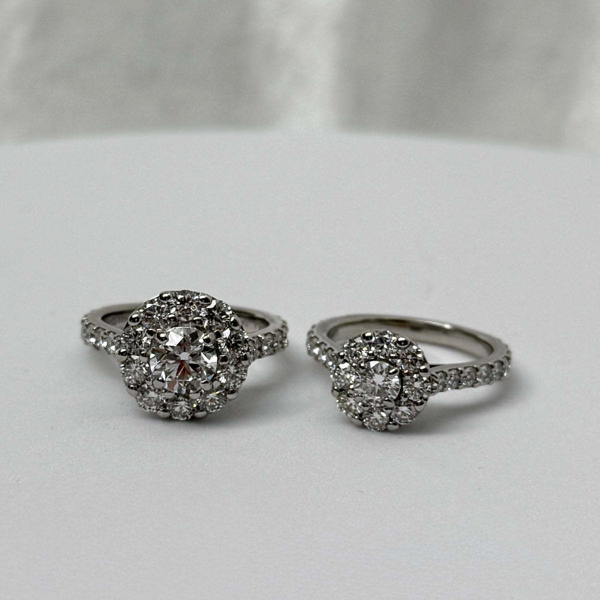 【GIA】0.3ct取り巻きダイヤリング