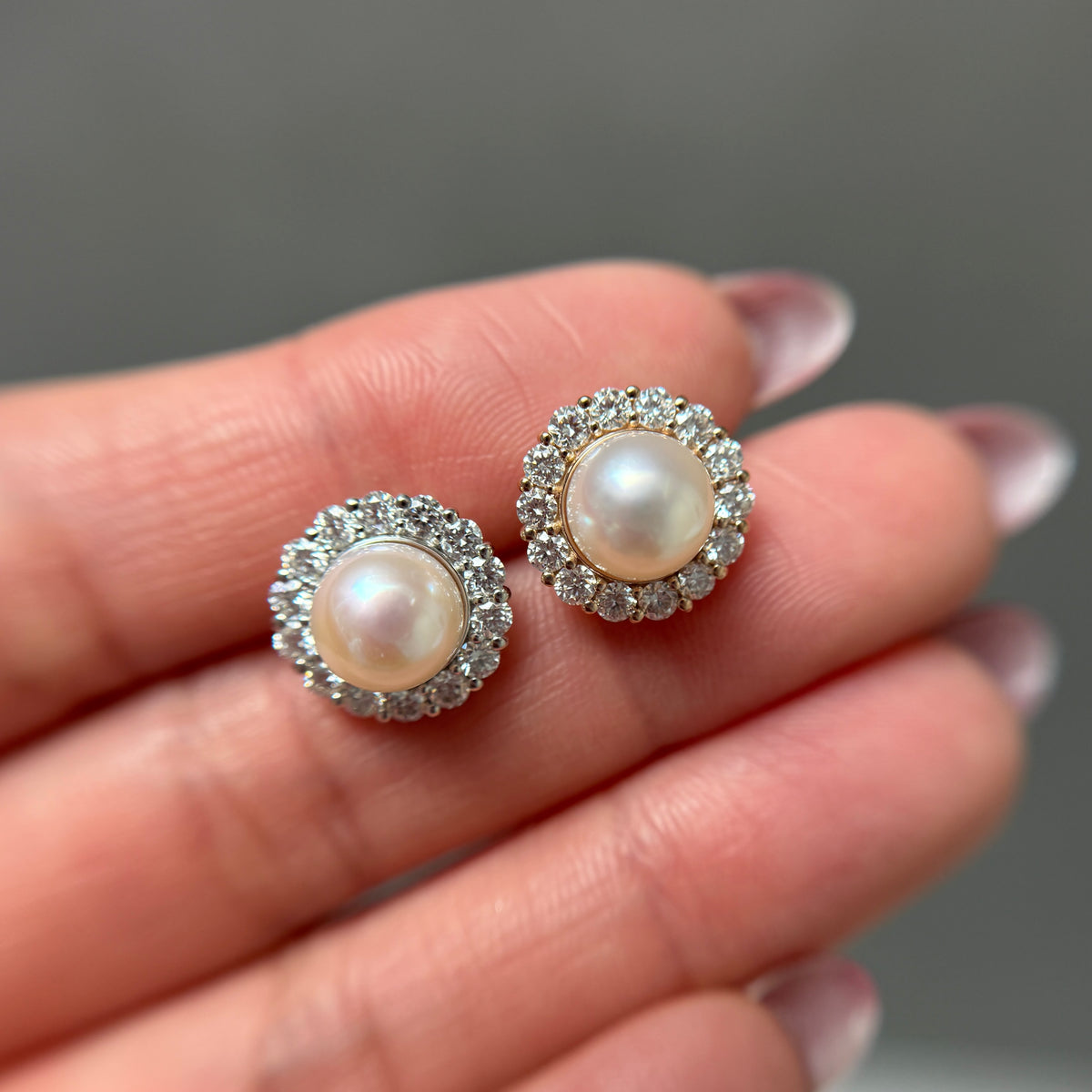 【アコヤ7〜7.5mm】テリテリピアス