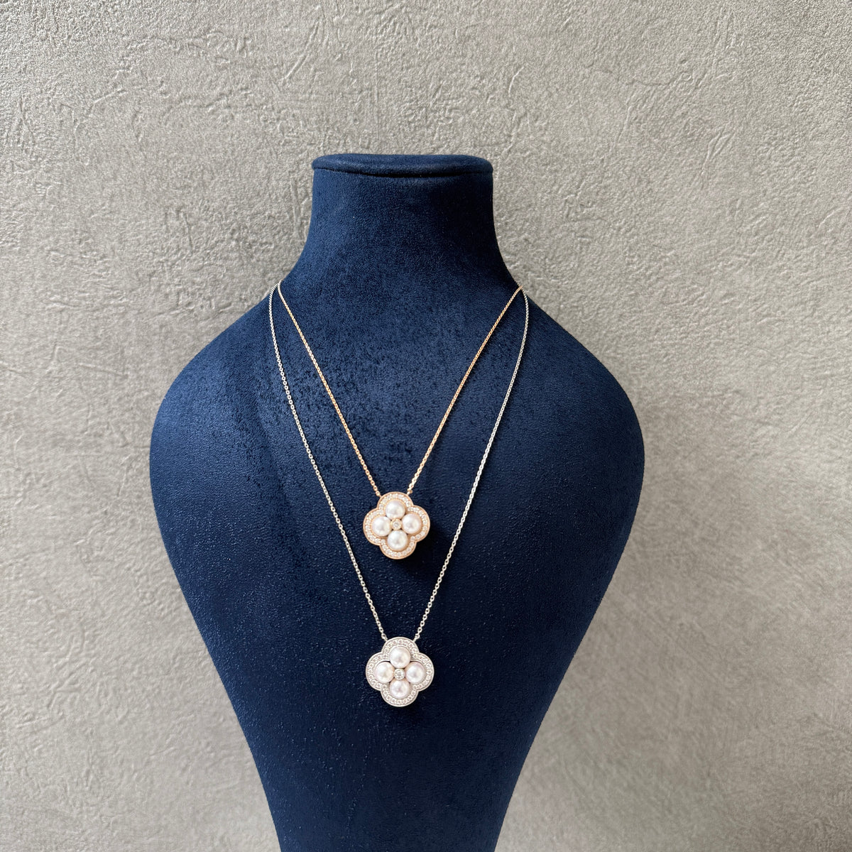 【アコヤ5.8-6.0mm】マーブルネックレス
