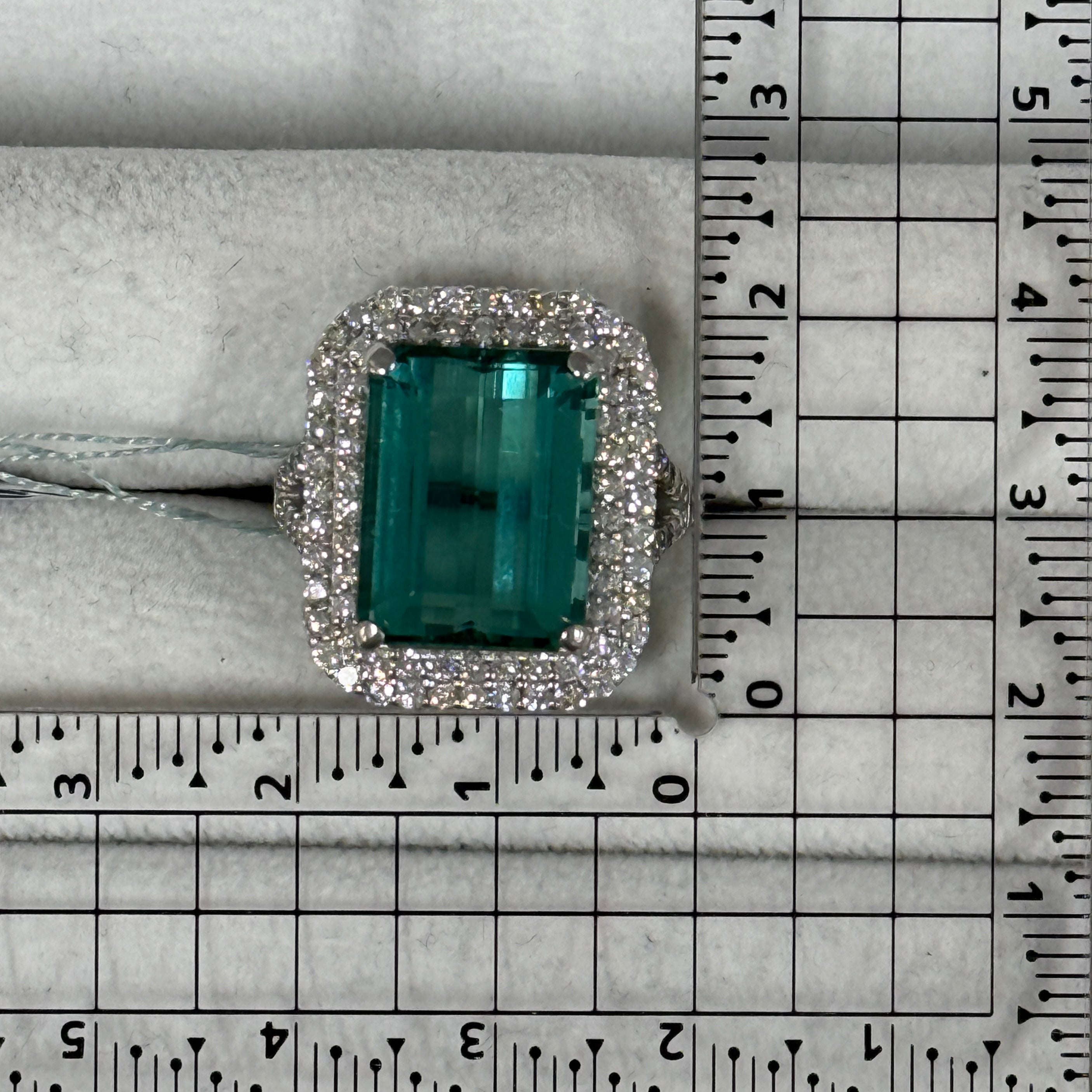 【GIA】〈一点物〉31：グリーントルマリンリング（最短お届け対象）