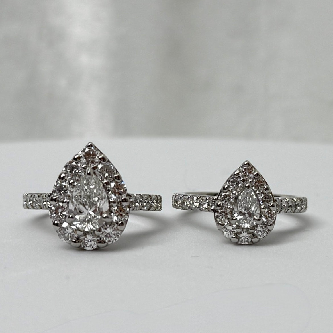【GIA】0.3ct取り巻きダイヤリング