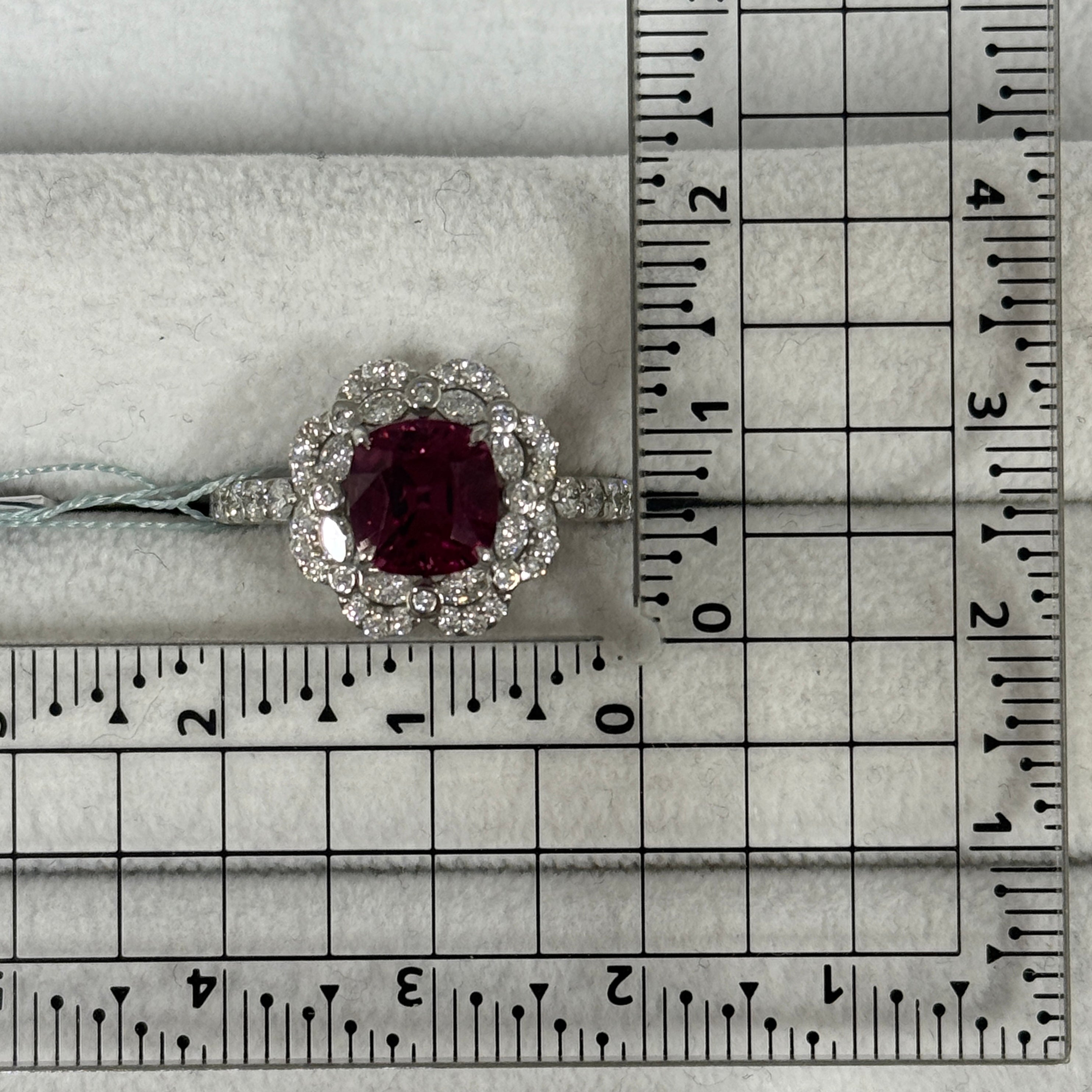 【GIA】〈一点物〉39：レッドスピネルリング（最短お届け対象）