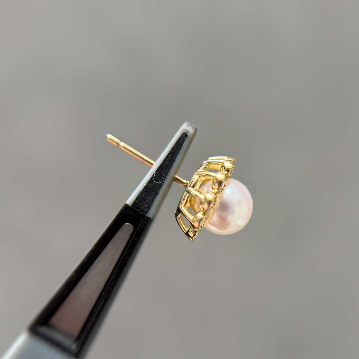 【アコヤ6ｰ6.5mm】サンサンピアス