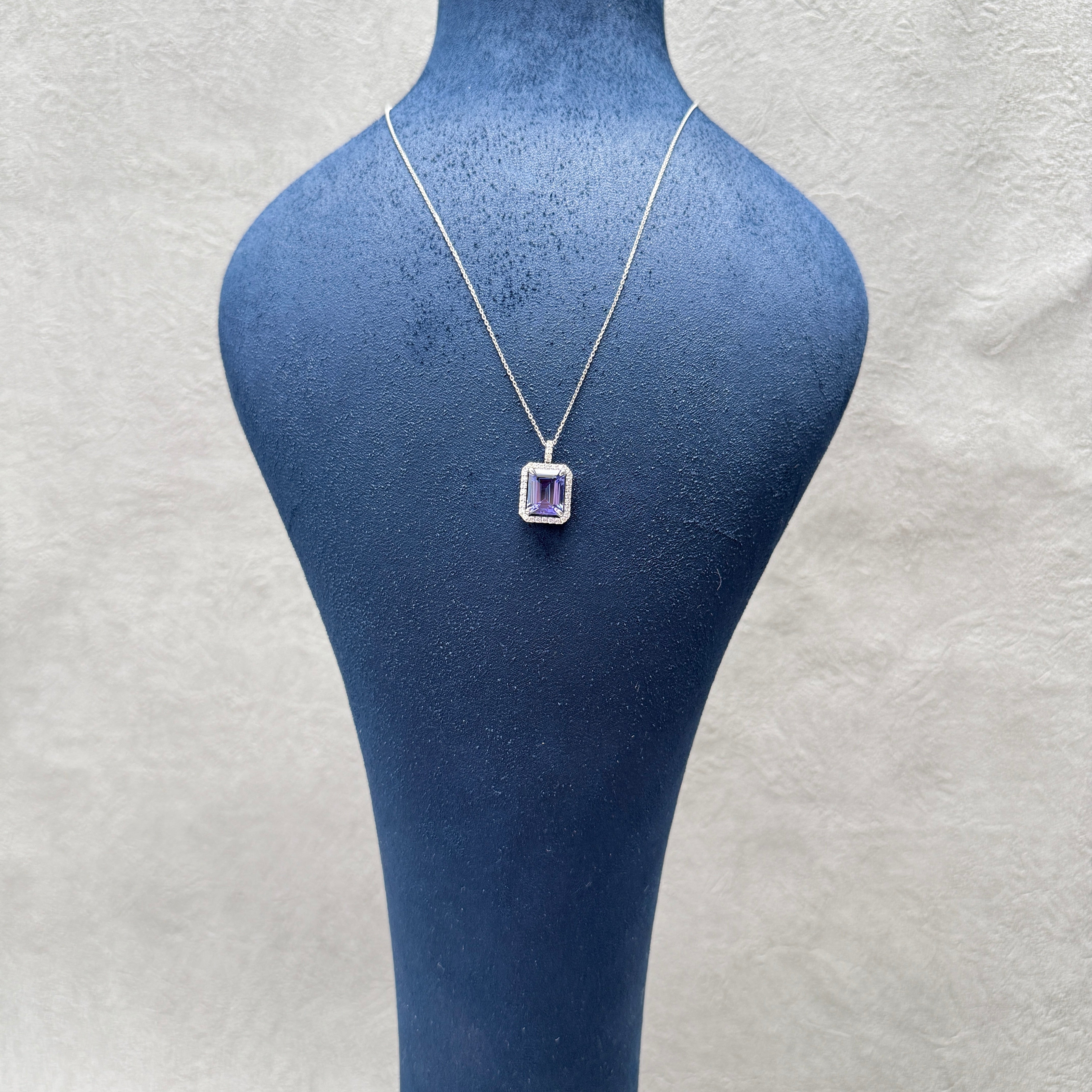 〈一点物〉208：タンザナイトネックレス