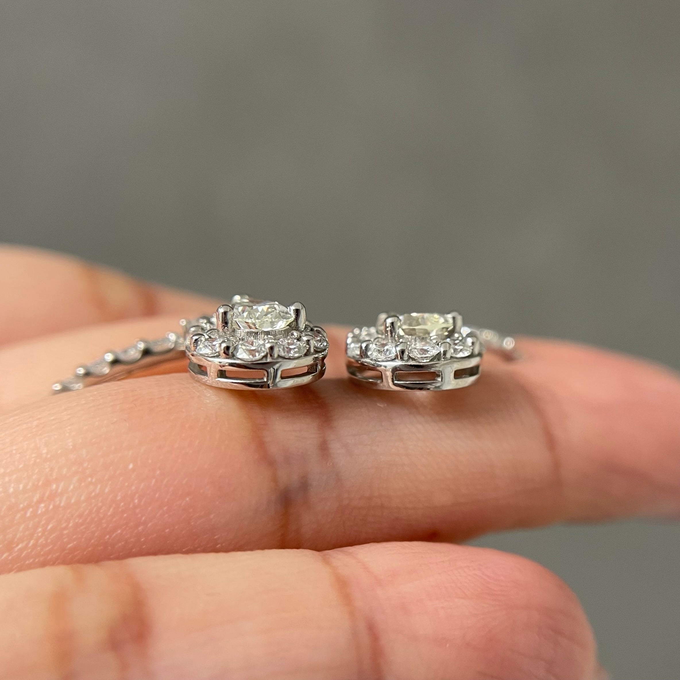 〈一点物〉42：ダイヤモンドピアス