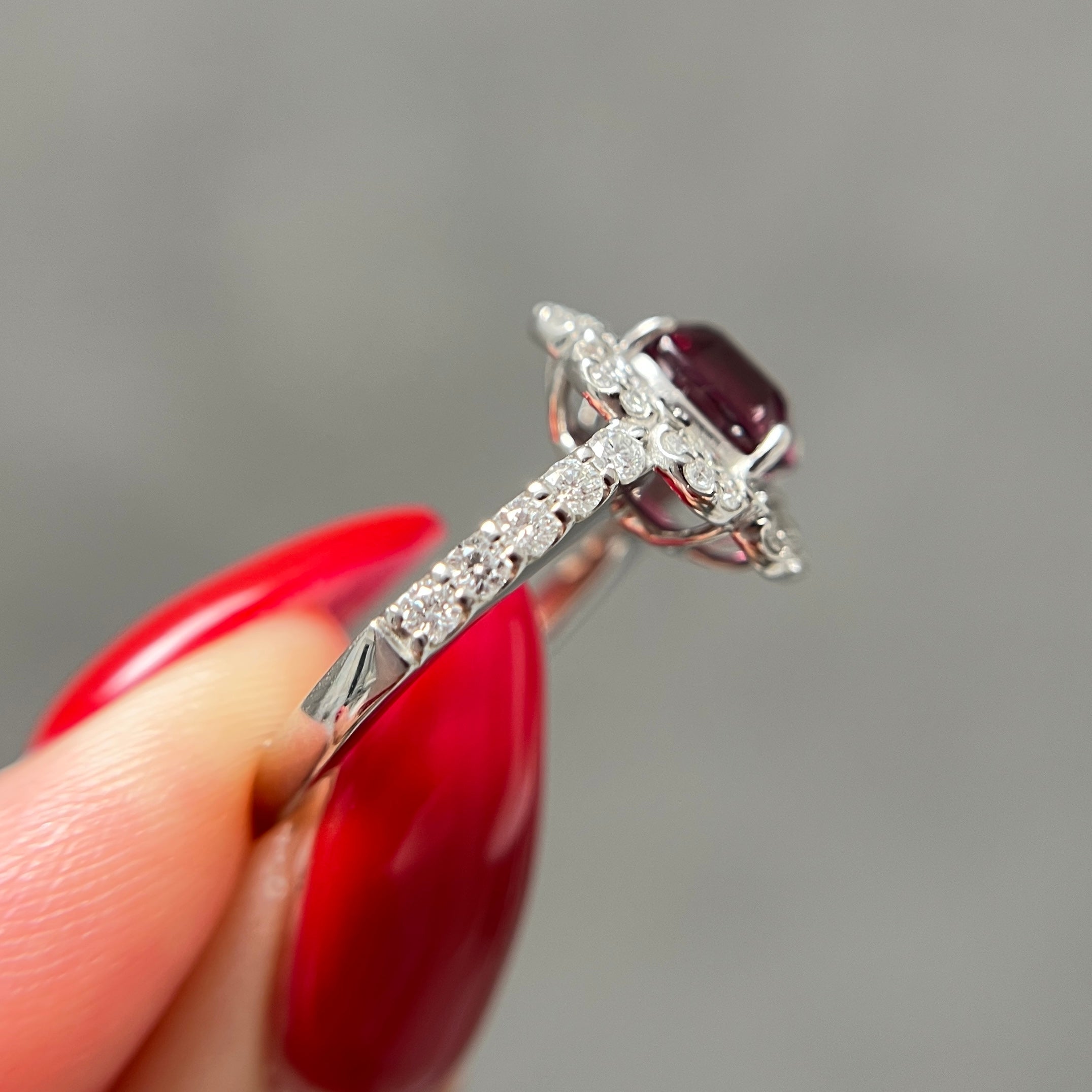 【GIA】〈一点物〉39：レッドスピネルリング（最短お届け対象）