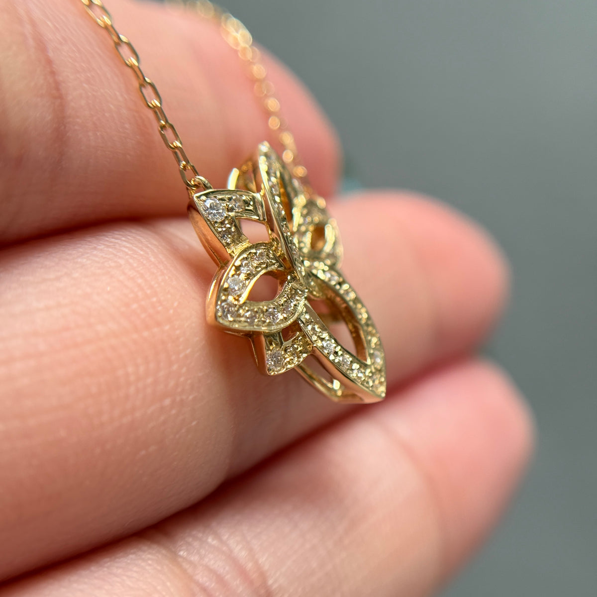 ミニファーストブーケネックレス