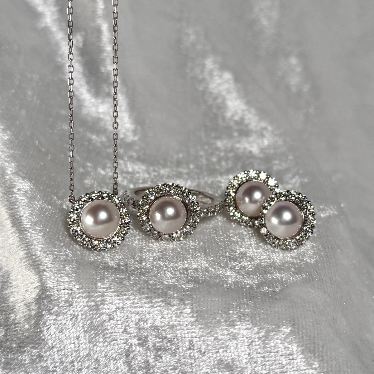 【アコヤ7‐7.5mm】テリテリネックレス