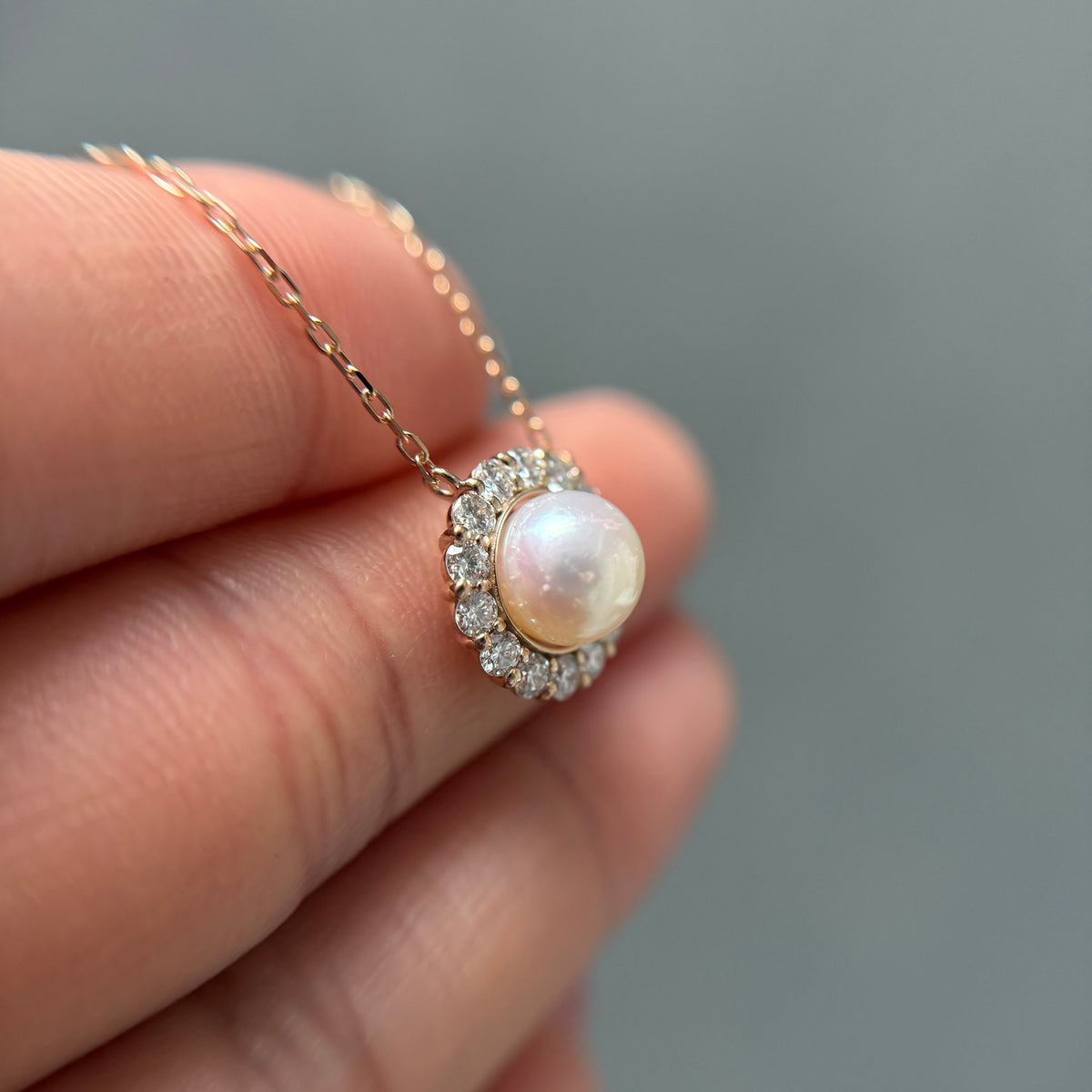 【アコヤ7‐7.5mm】テリテリネックレス
