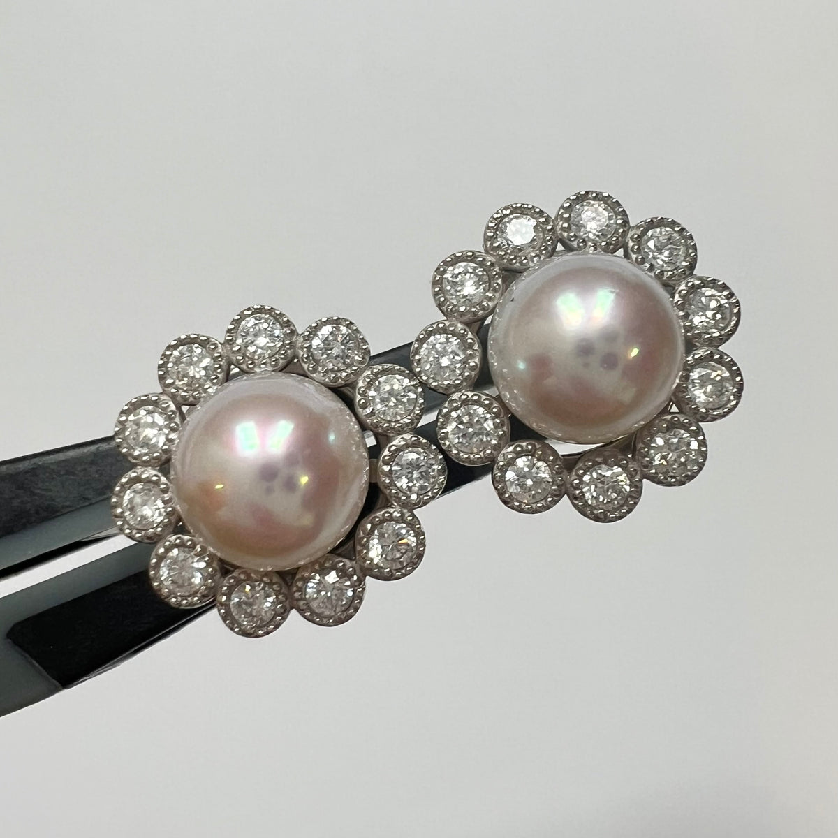 【アコヤ6ｰ6.5mm】サンサンピアス