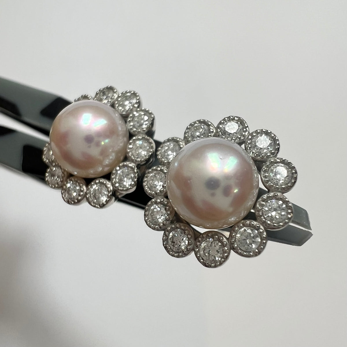【アコヤ6ｰ6.5mm】サンサンピアス
