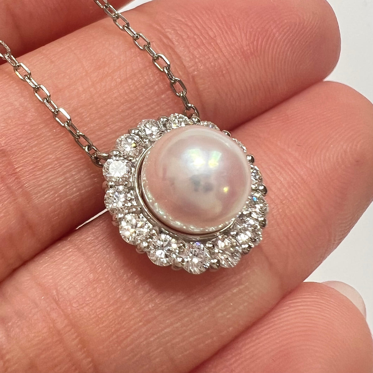 【アコヤ7‐7.5mm】テリテリネックレス