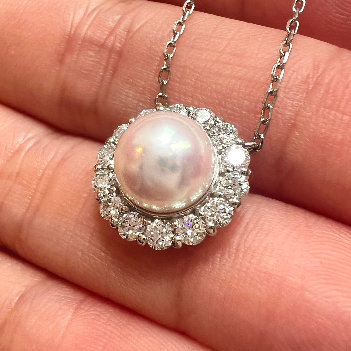 【アコヤ7‐7.5mm】テリテリネックレス