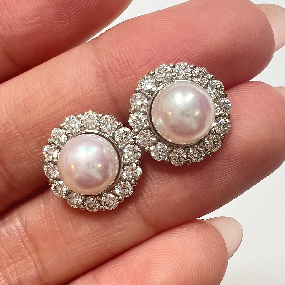 【アコヤ7〜7.5mm】テリテリピアス