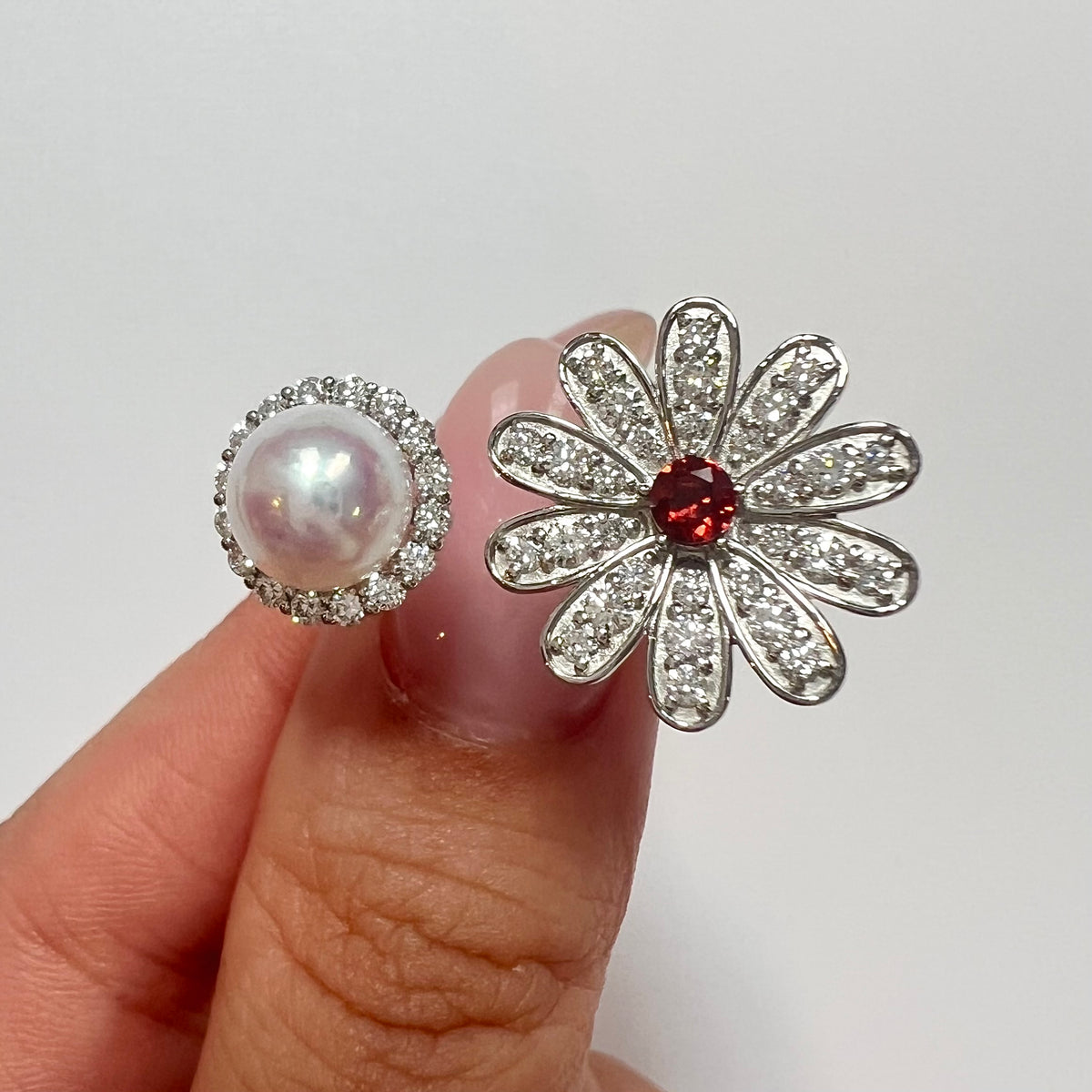 【アコヤ7ｰ7.5mm】マリーちゃんパールリング