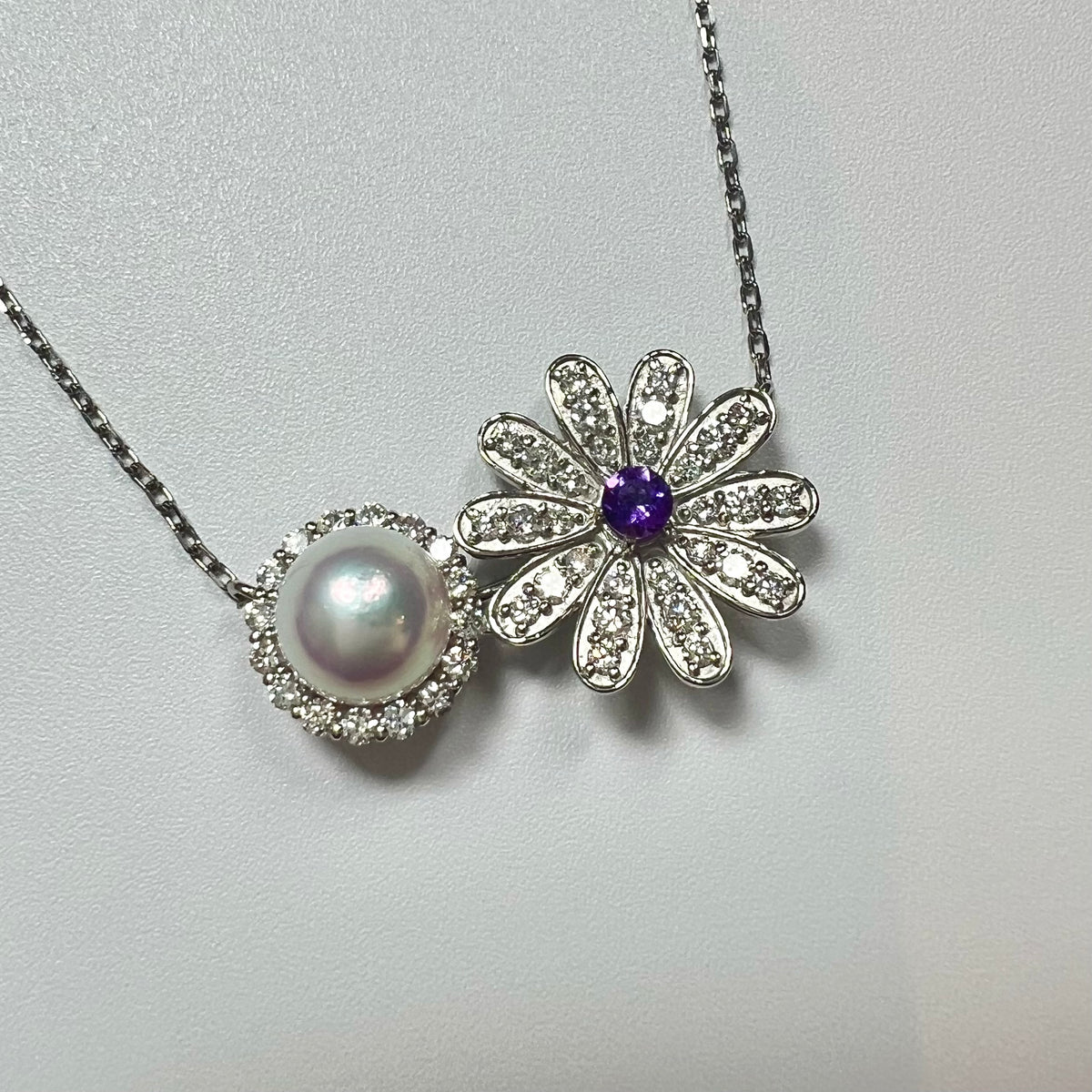 【アコヤ7ｰ7.5mm】マリーちゃんパールネックレス