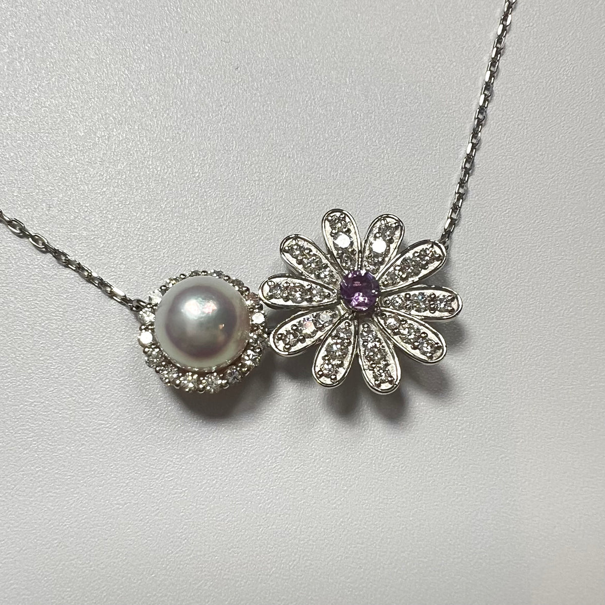 【アコヤ7ｰ7.5mm】マリーちゃんパールネックレス