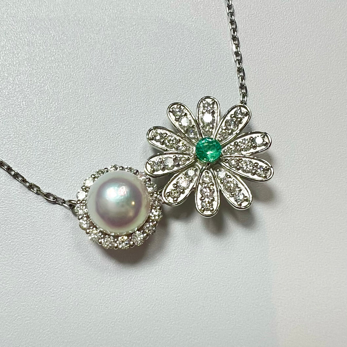 【アコヤ7ｰ7.5mm】マリーちゃんパールネックレス
