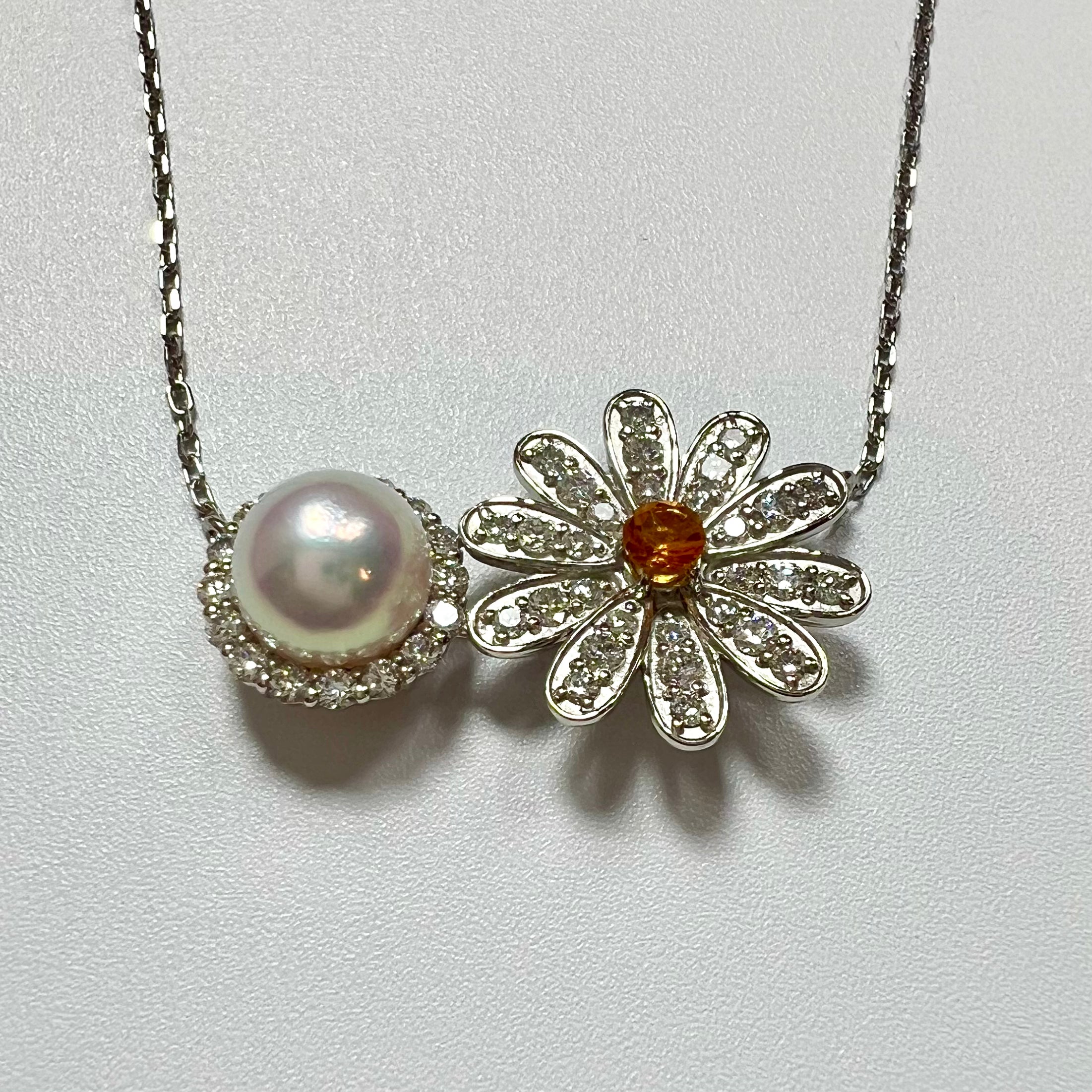 【アコヤ7ｰ7.5mm】マリーちゃんパールネックレス